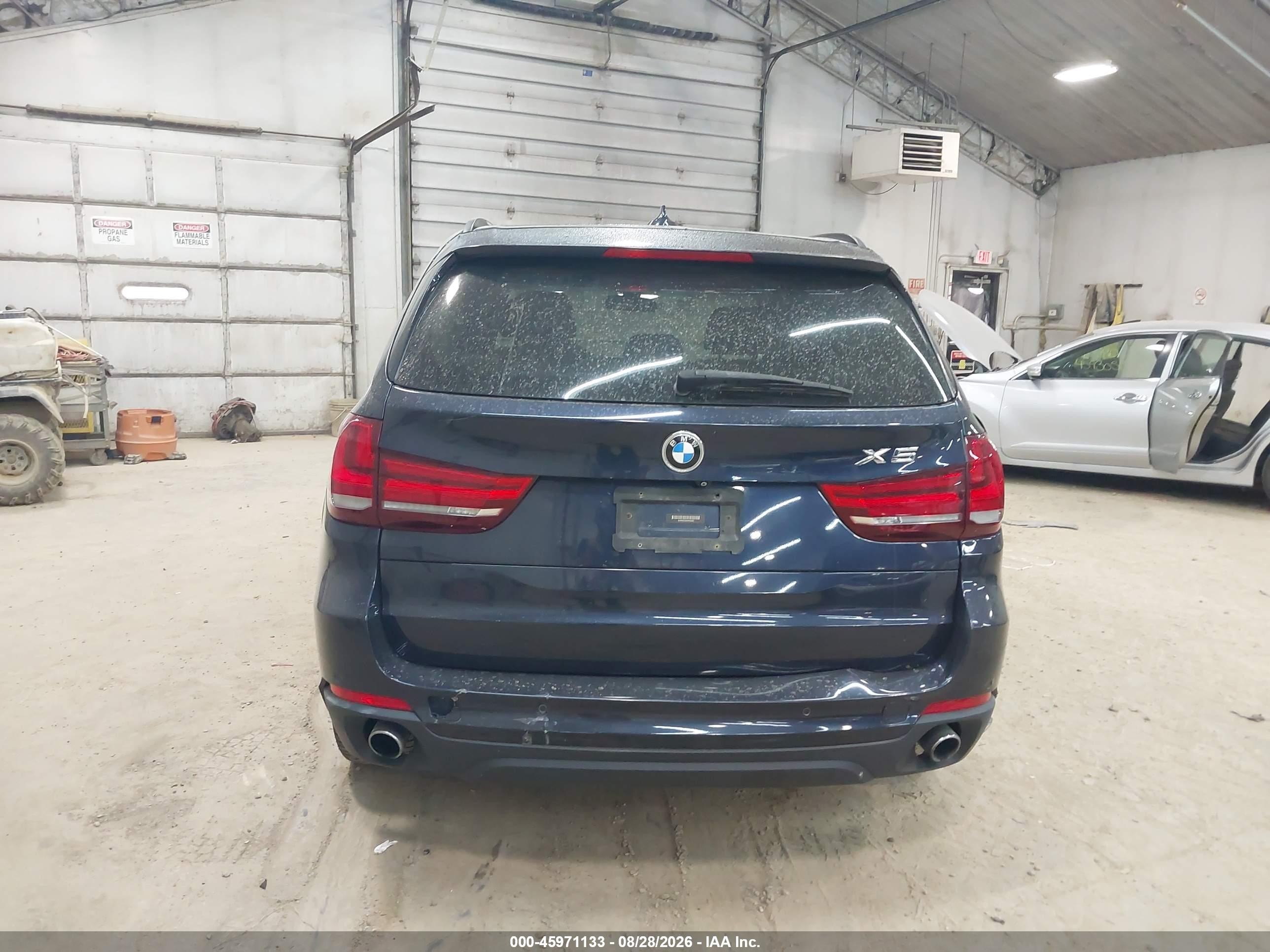 2015 Bmw X5 Xdrive35i Синий vin: 5UXKR0C59F0P05263