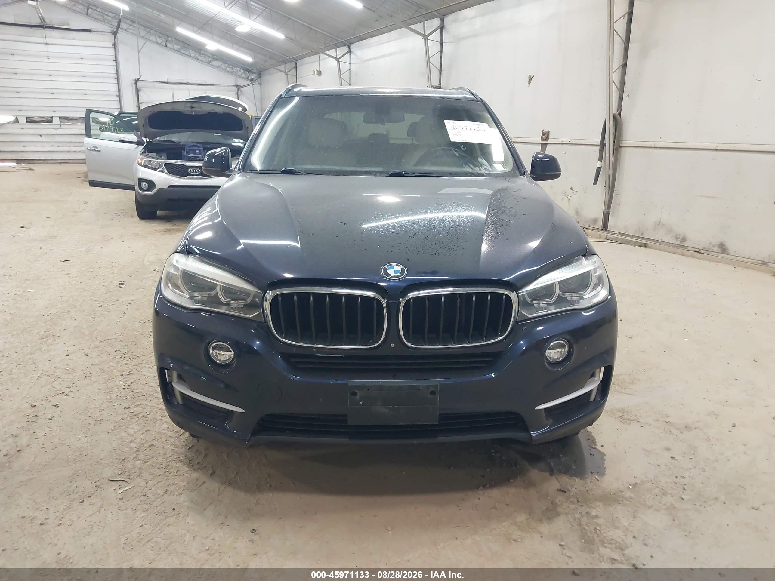 2015 Bmw X5 Xdrive35i Синий vin: 5UXKR0C59F0P05263