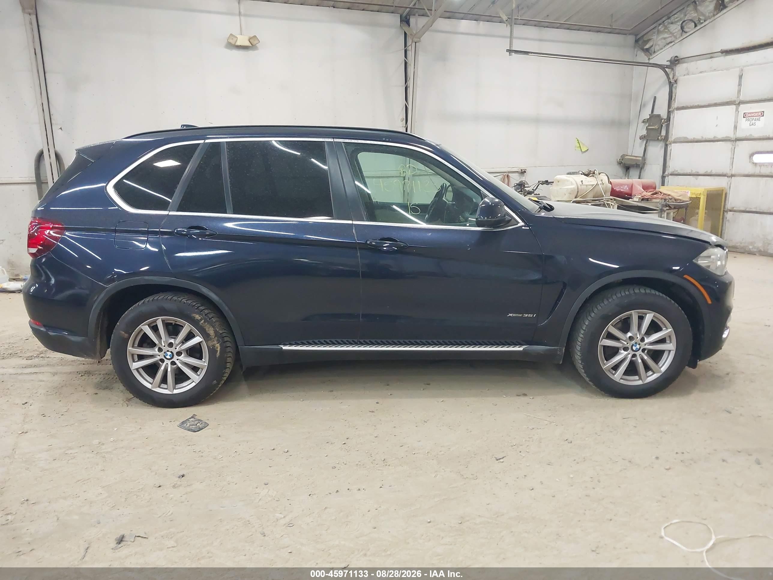 2015 Bmw X5 Xdrive35i Синий vin: 5UXKR0C59F0P05263