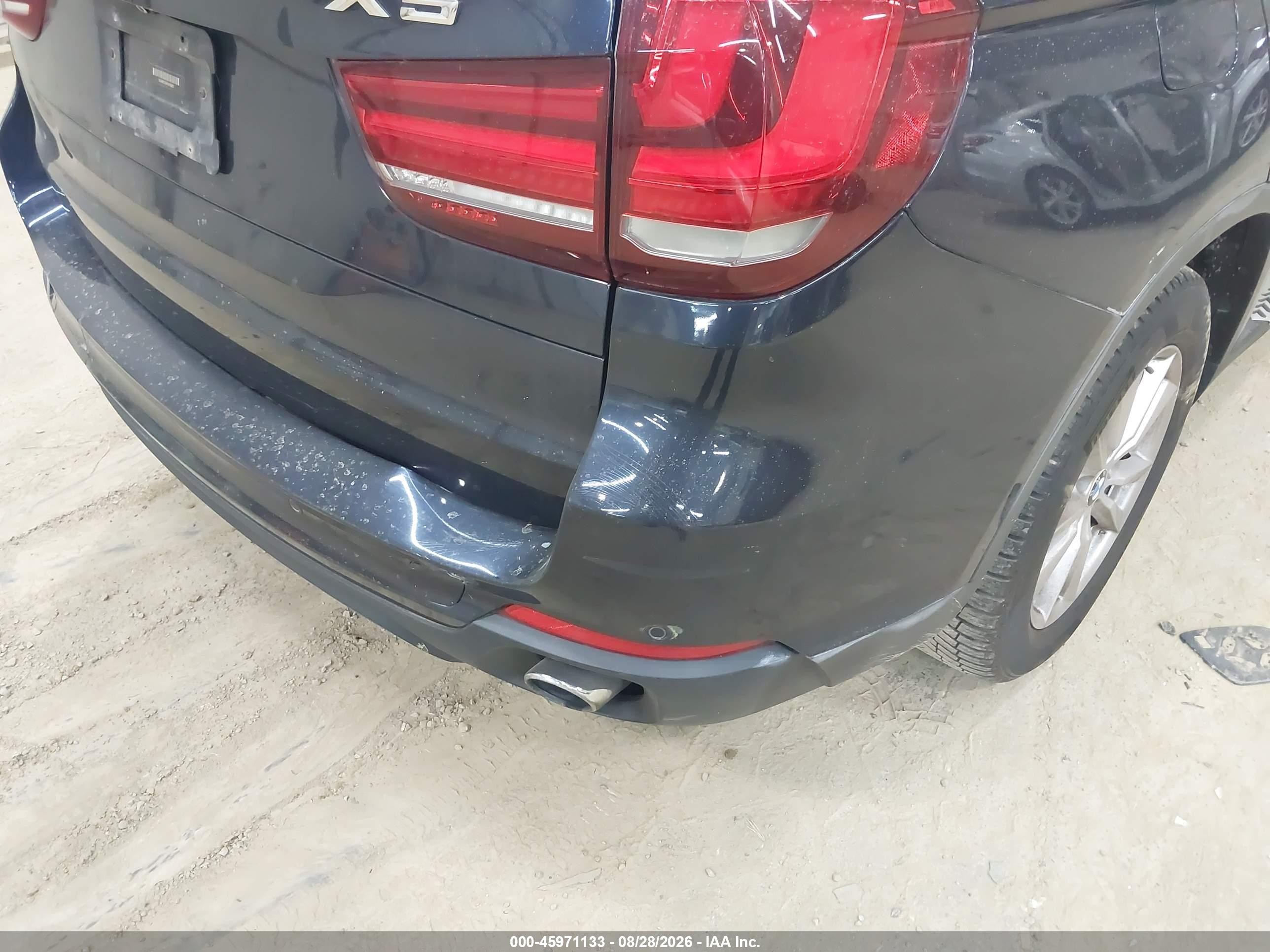 2015 Bmw X5 Xdrive35i Синий vin: 5UXKR0C59F0P05263