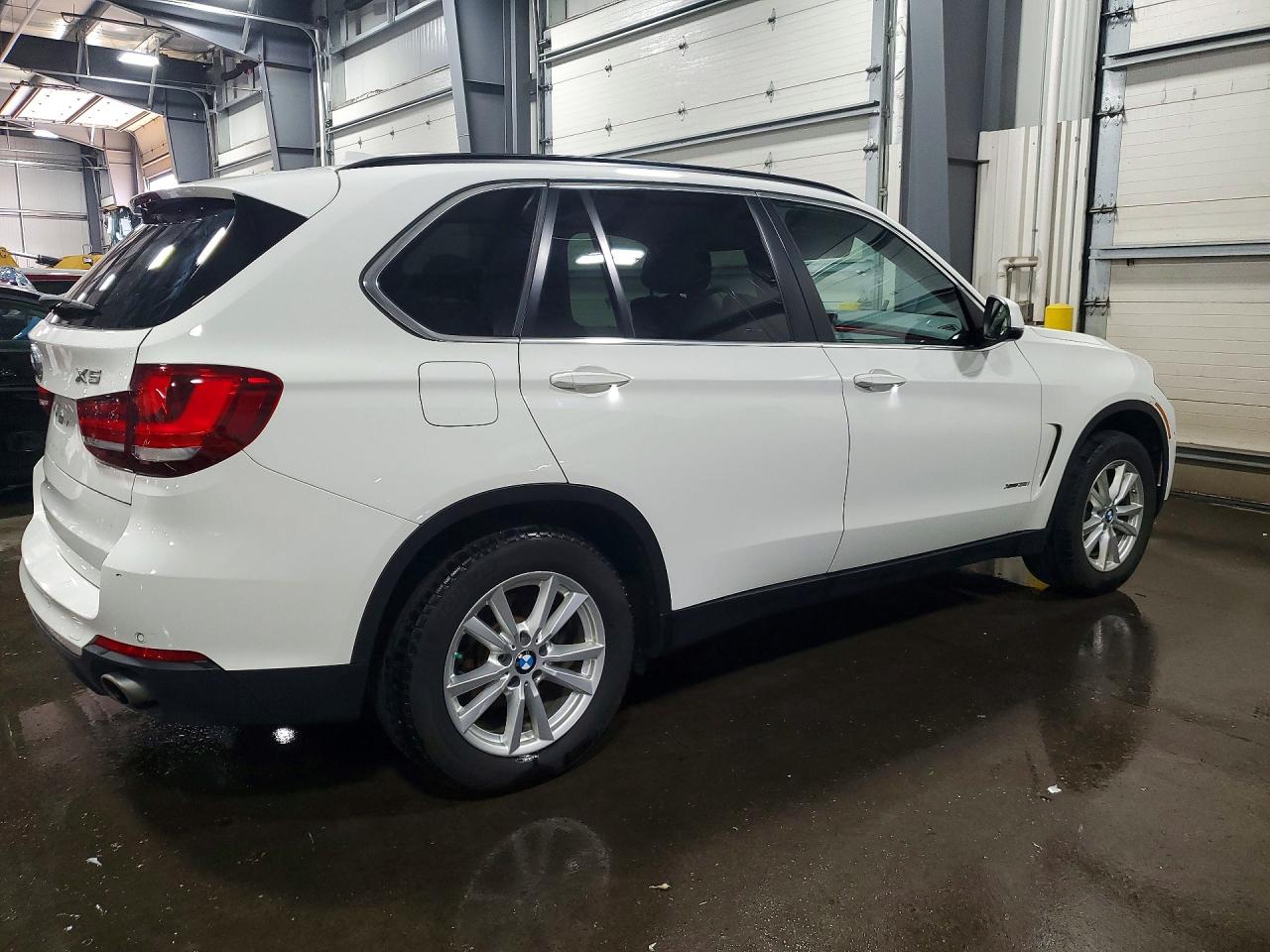 2015 Bmw X5 Xdrive35i White vin: 5UXKR0C59F0P06154