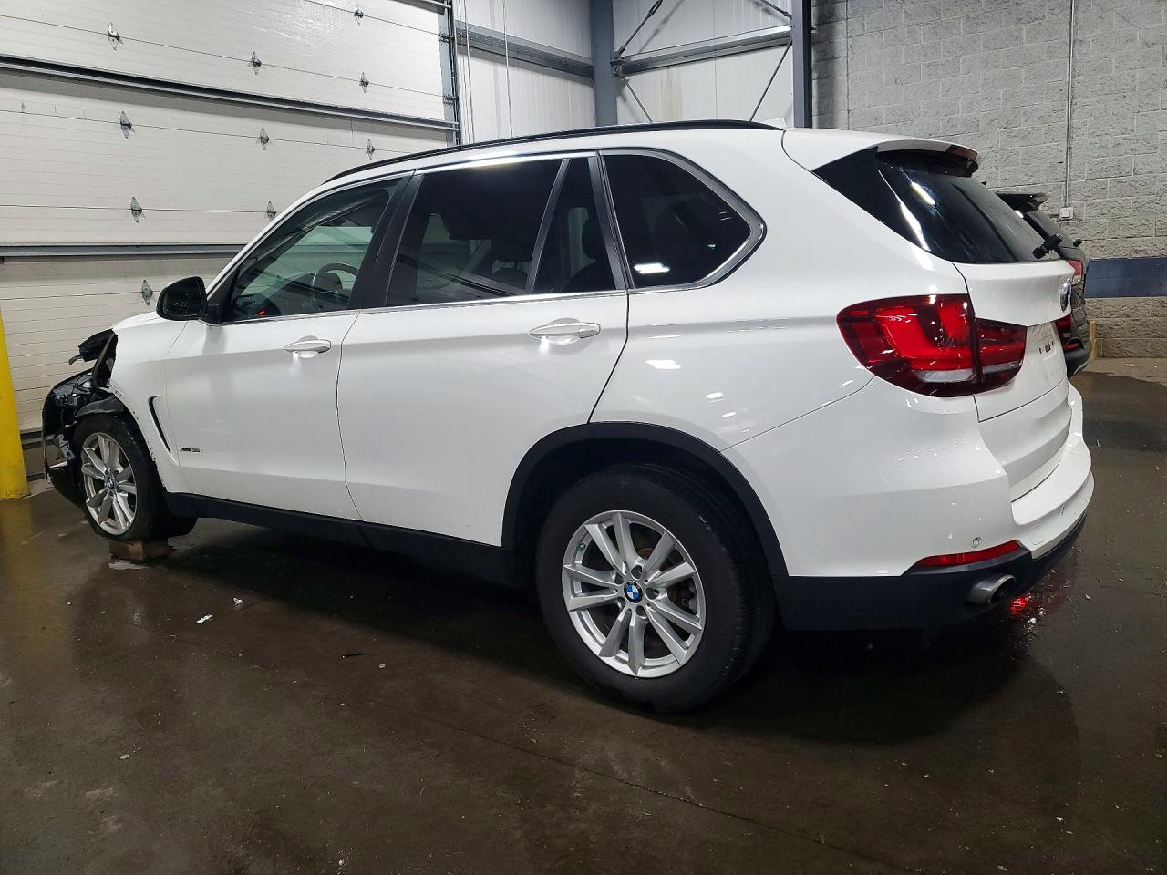 2015 Bmw X5 Xdrive35i White vin: 5UXKR0C59F0P06154