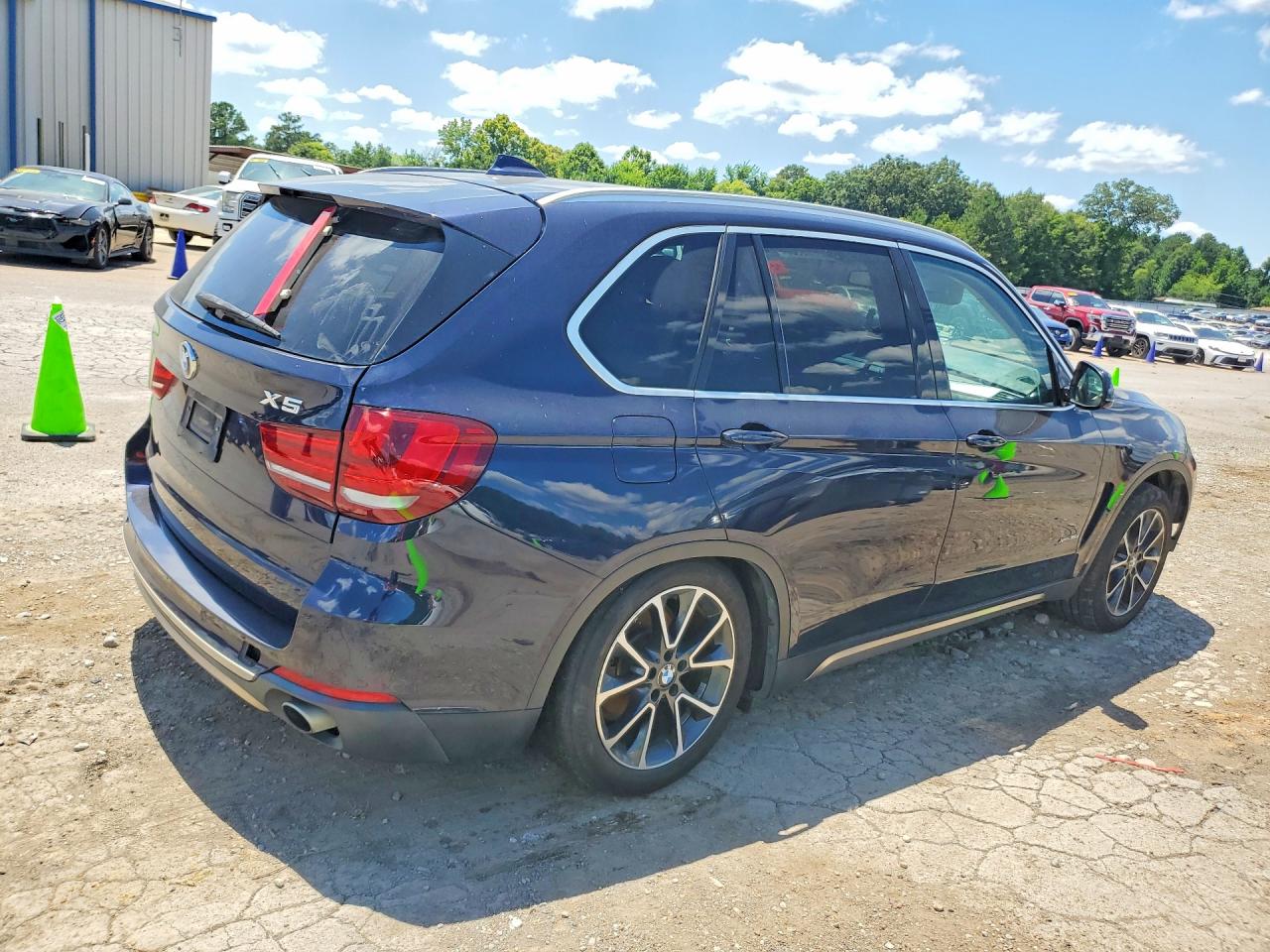 2015 Bmw X5 Xdrive35i Синий vin: 5UXKR0C59F0P07496