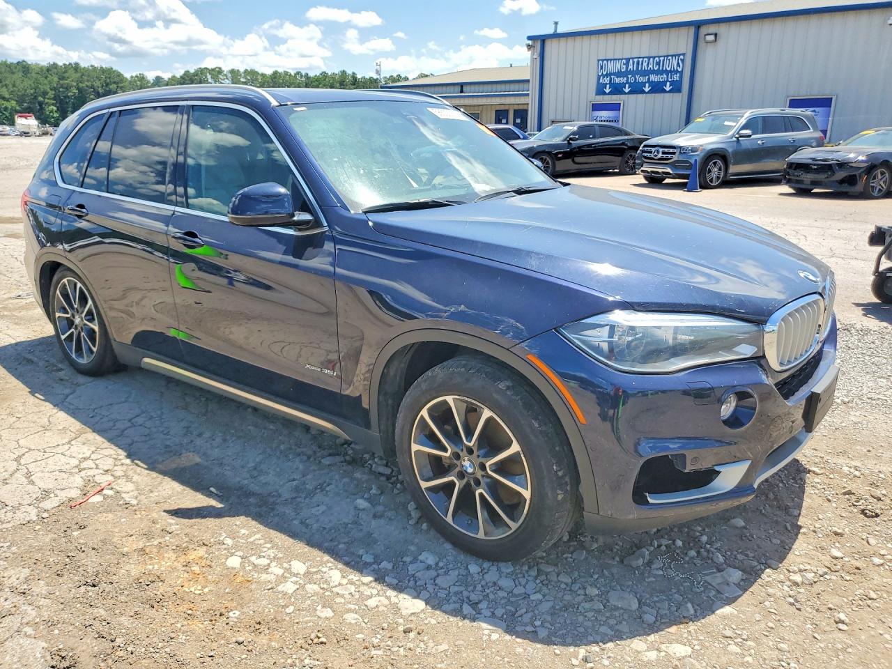 2015 Bmw X5 Xdrive35i Синий vin: 5UXKR0C59F0P07496