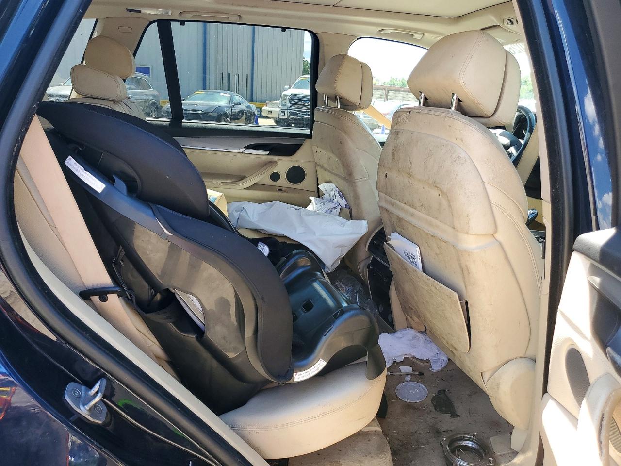 2015 Bmw X5 Xdrive35i Синий vin: 5UXKR0C59F0P07496