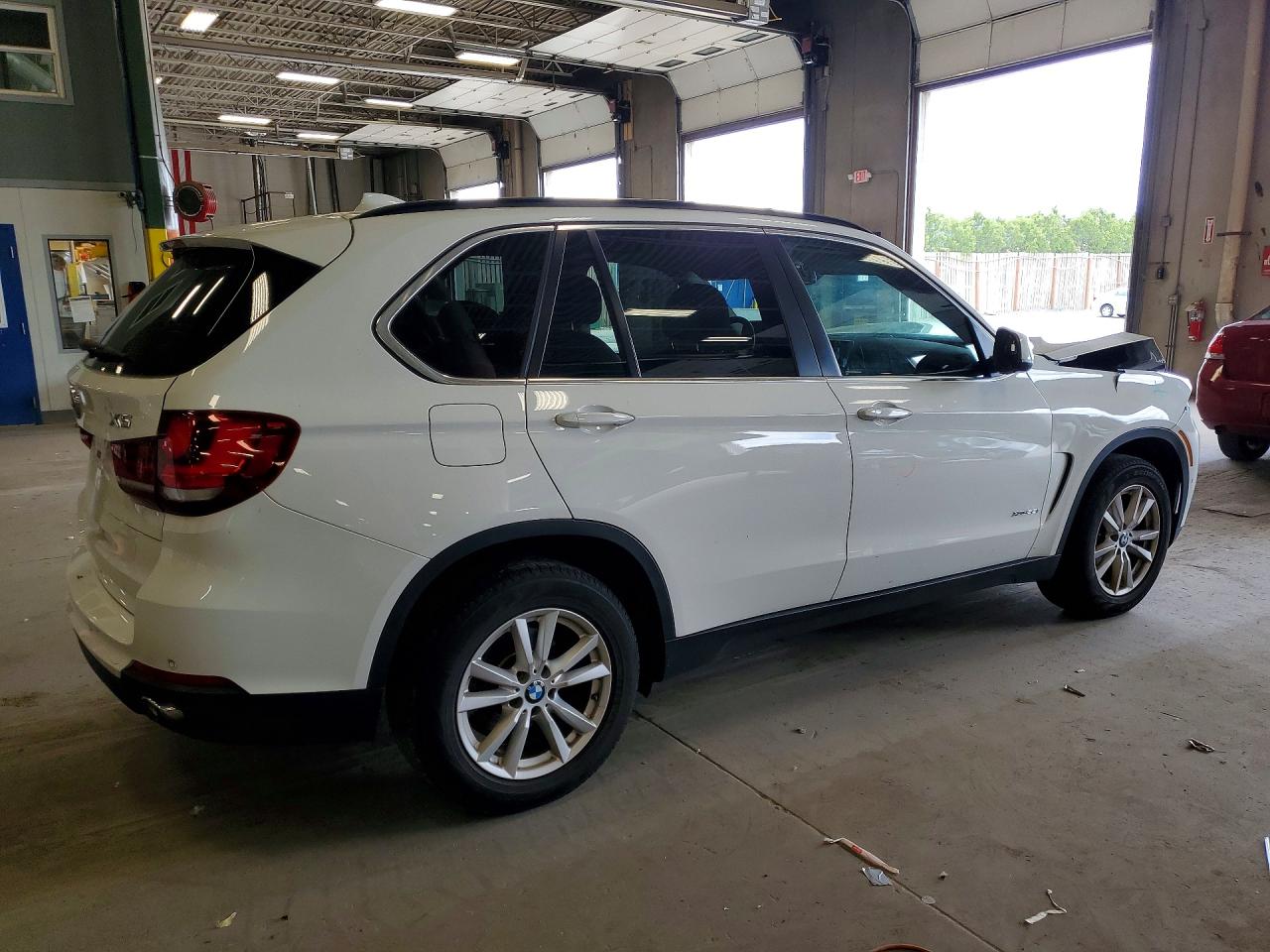 2015 Bmw X5 Xdrive35i White vin: 5UXKR0C59F0P14237