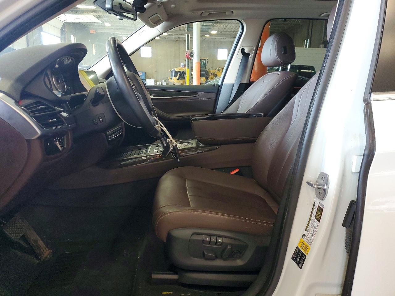 2015 Bmw X5 Xdrive35i White vin: 5UXKR0C59F0P14237