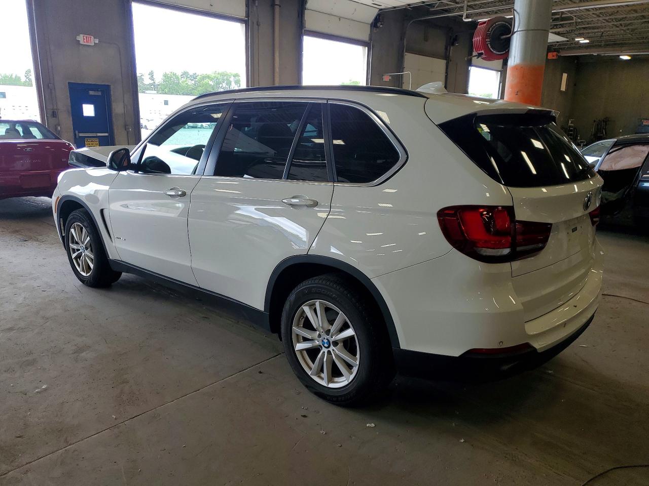 2015 Bmw X5 Xdrive35i White vin: 5UXKR0C59F0P14237