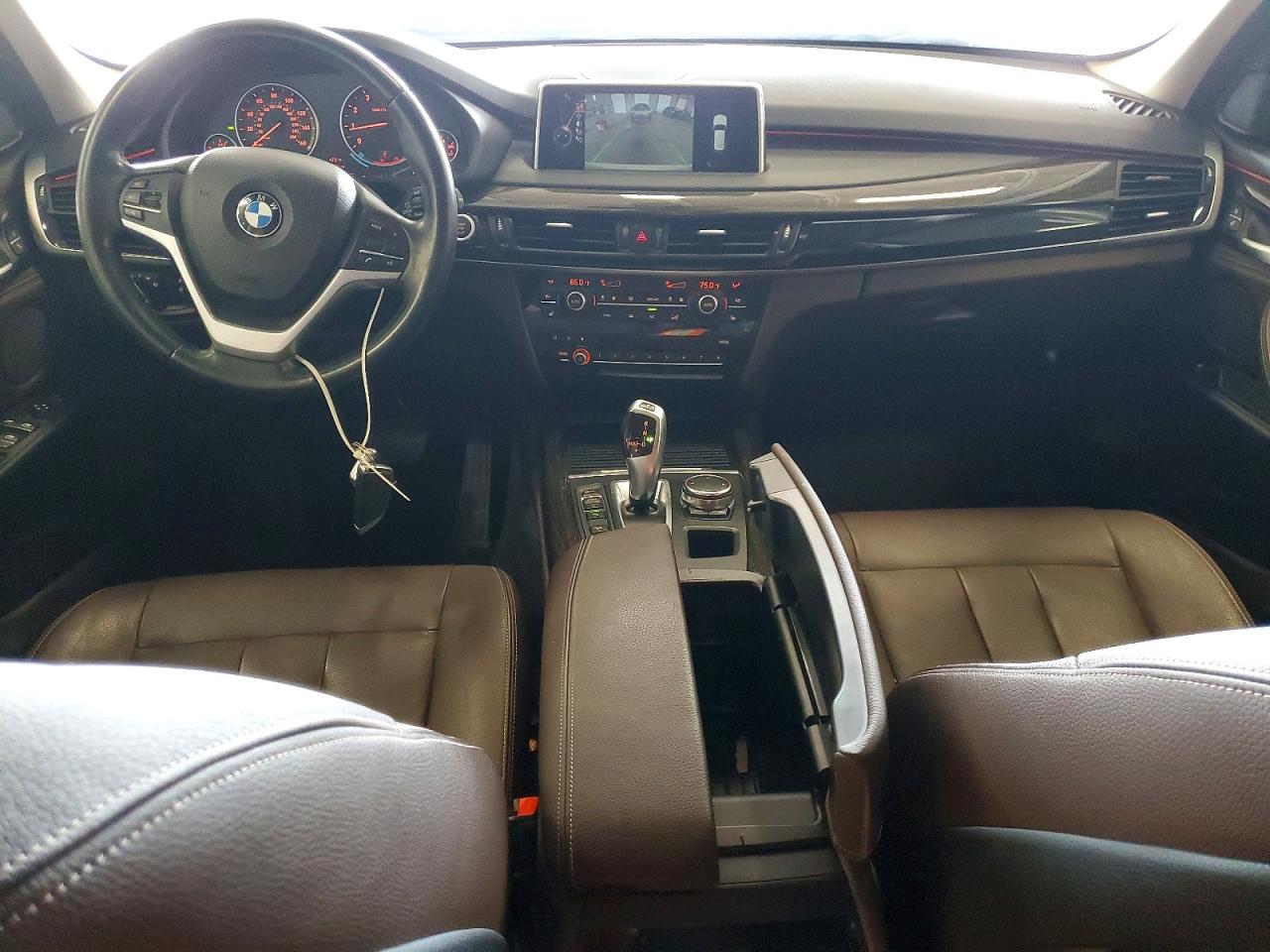 2015 Bmw X5 Xdrive35i White vin: 5UXKR0C59F0P14237