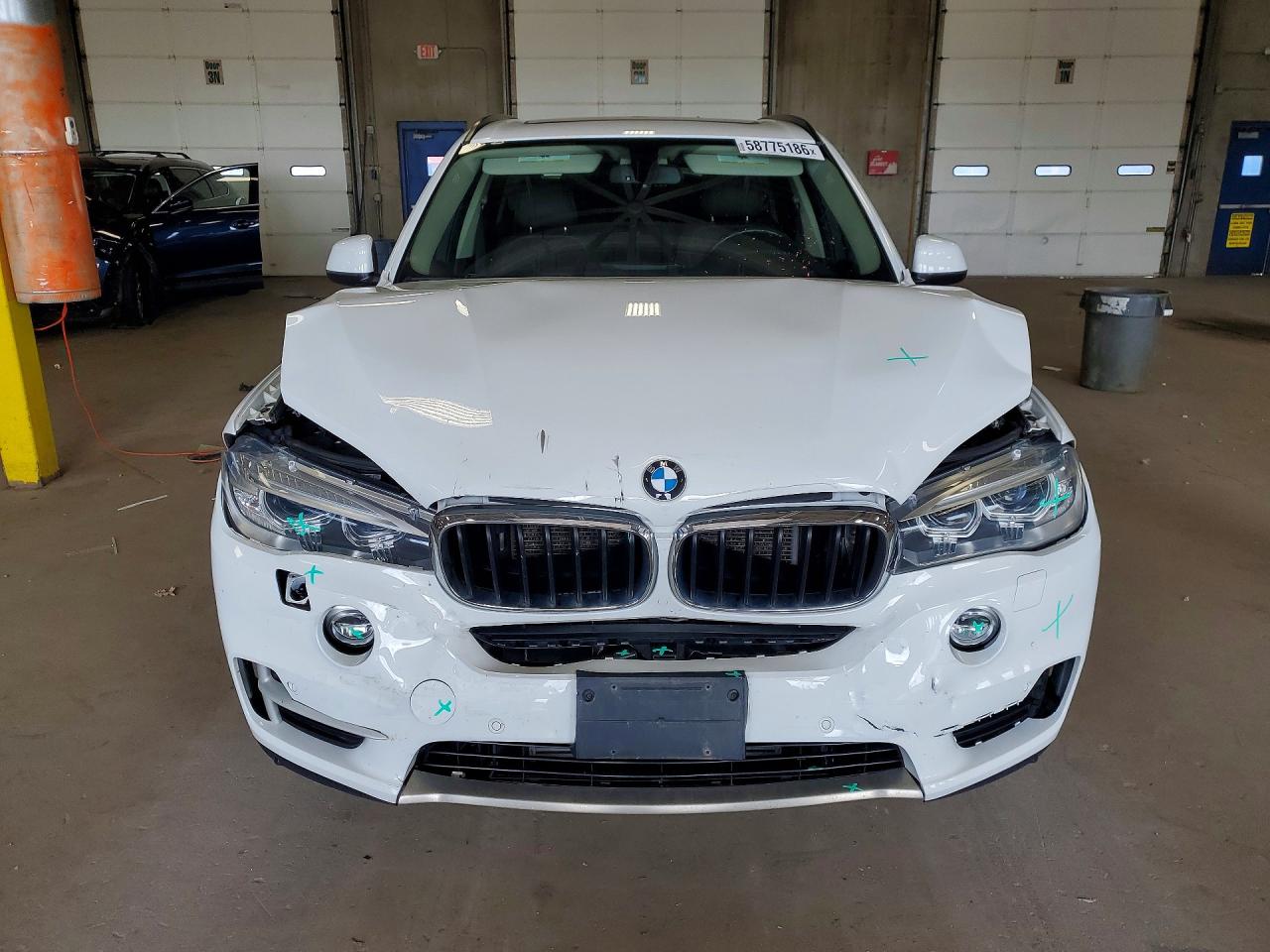 2015 Bmw X5 Xdrive35i White vin: 5UXKR0C59F0P14237