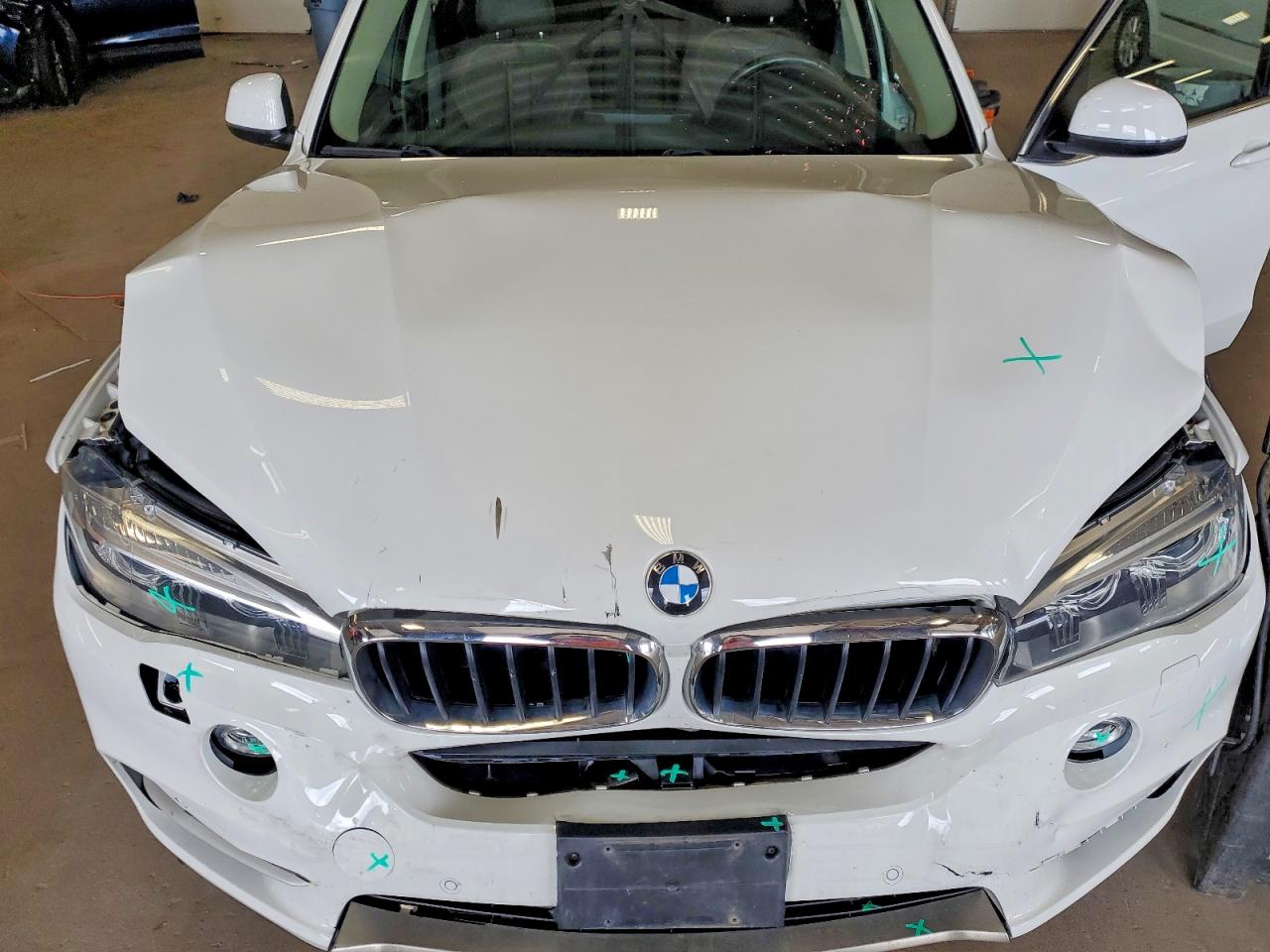 2015 Bmw X5 Xdrive35i White vin: 5UXKR0C59F0P14237