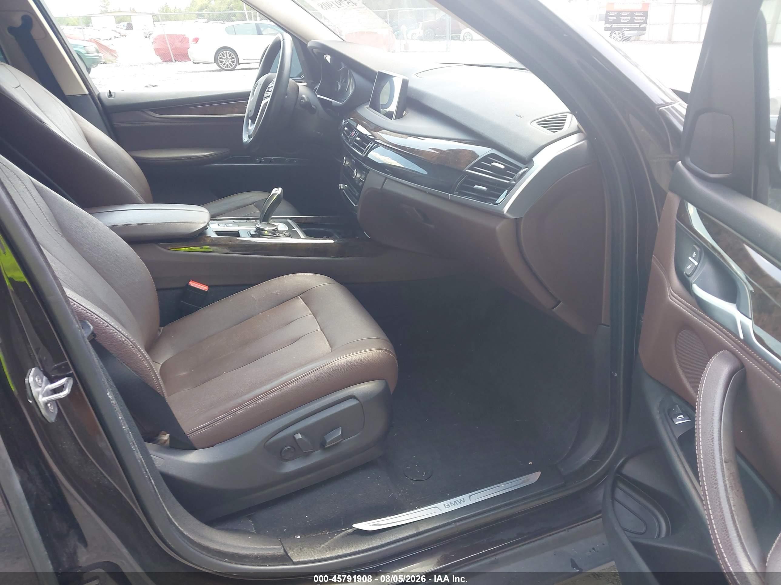2015 Bmw X5 Xdrive35i Dark Brown vin: 5UXKR0C59F0P14738