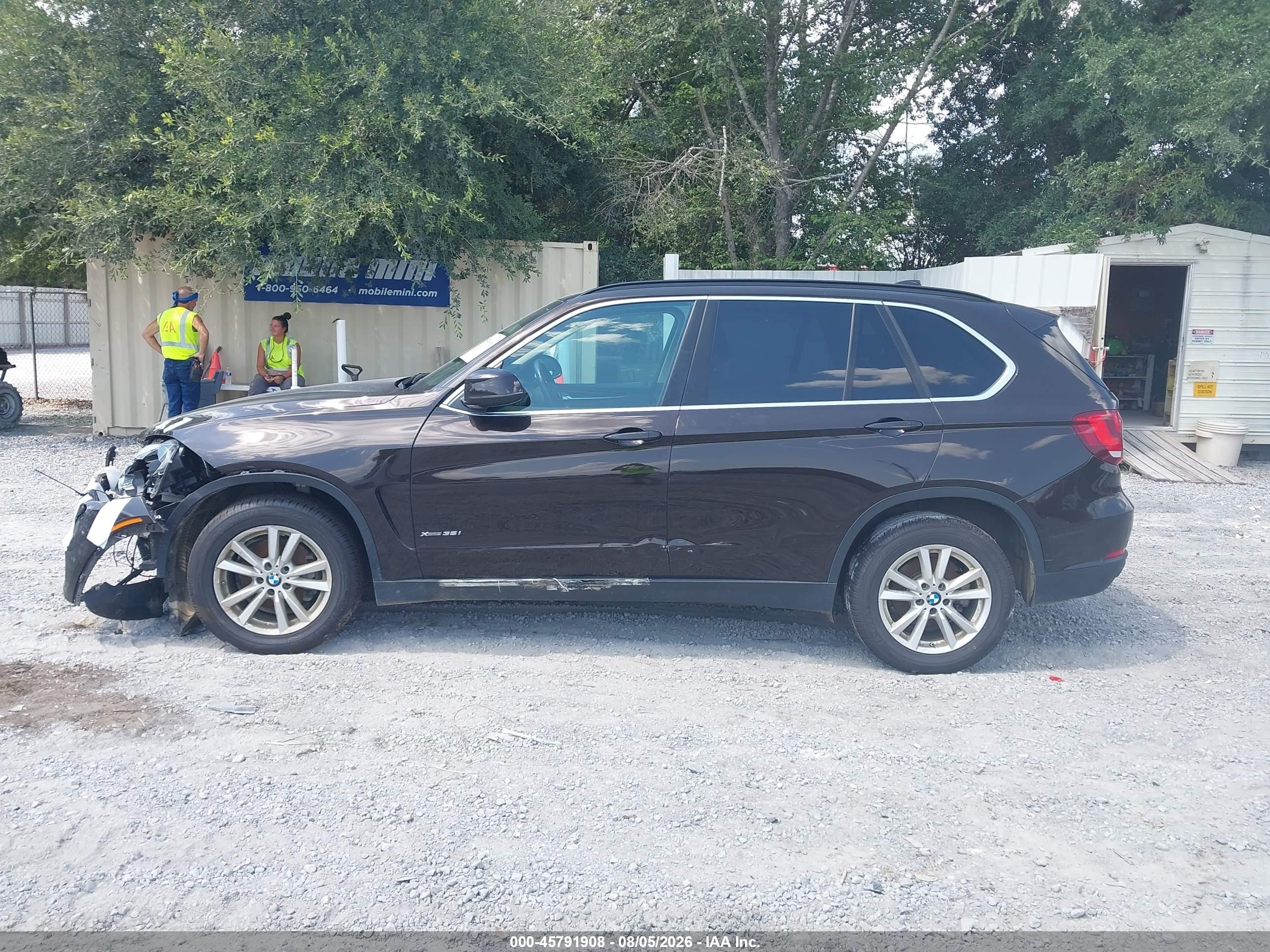 2015 Bmw X5 Xdrive35i Dark Brown vin: 5UXKR0C59F0P14738