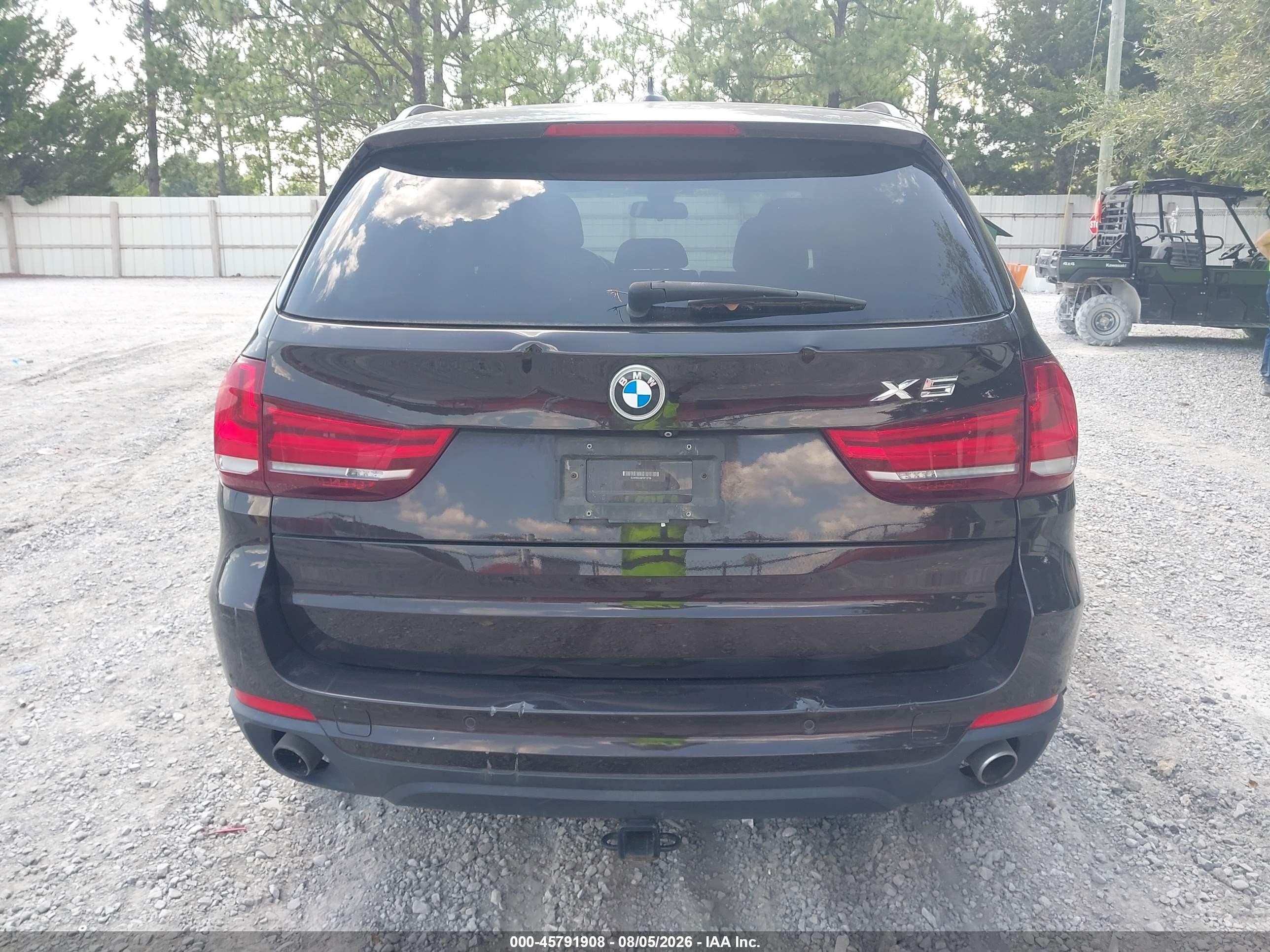2015 Bmw X5 Xdrive35i Dark Brown vin: 5UXKR0C59F0P14738