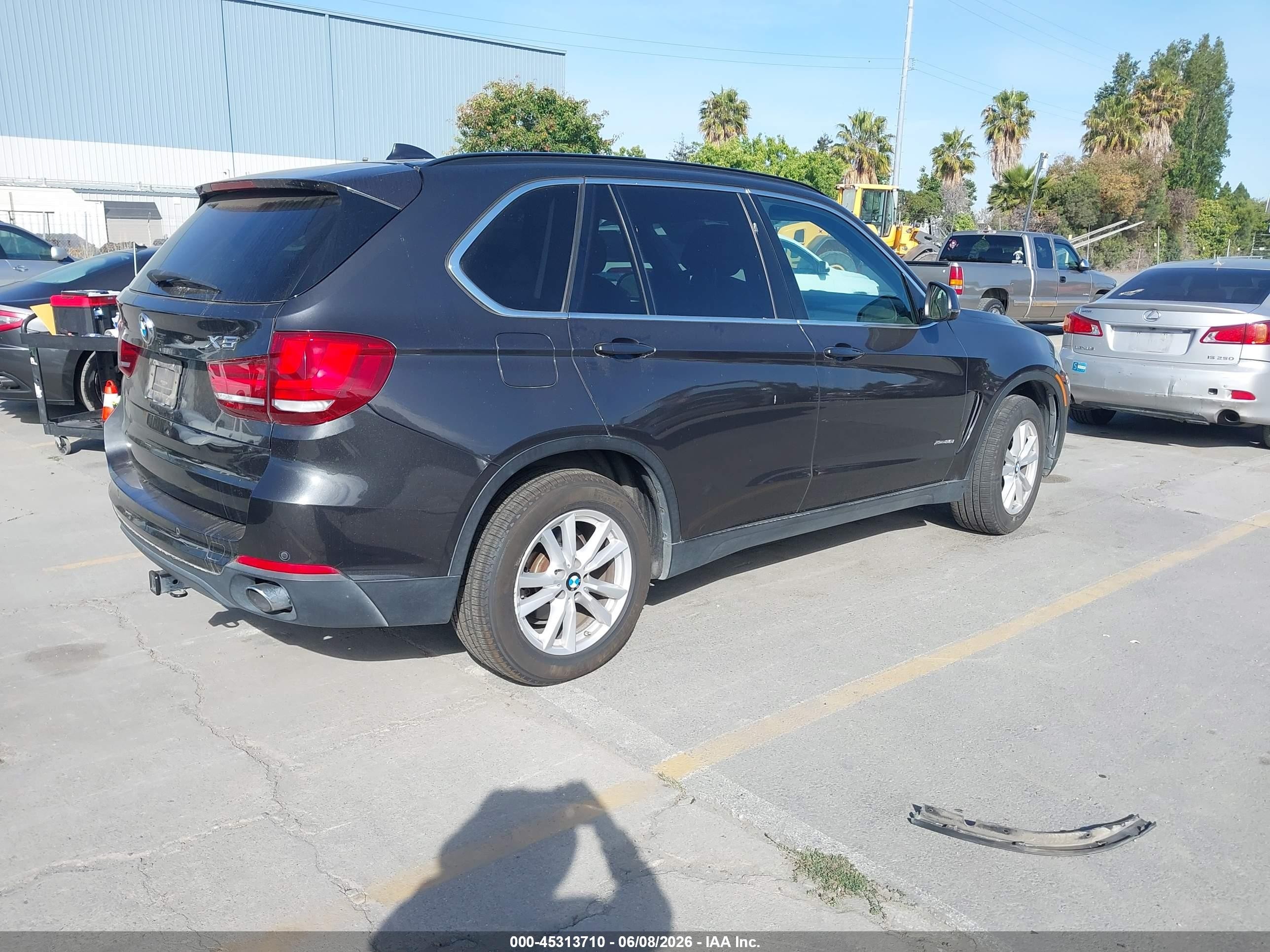 2015 Bmw X5 Xdrive35i Black vin: 5UXKR0C59F0P16831