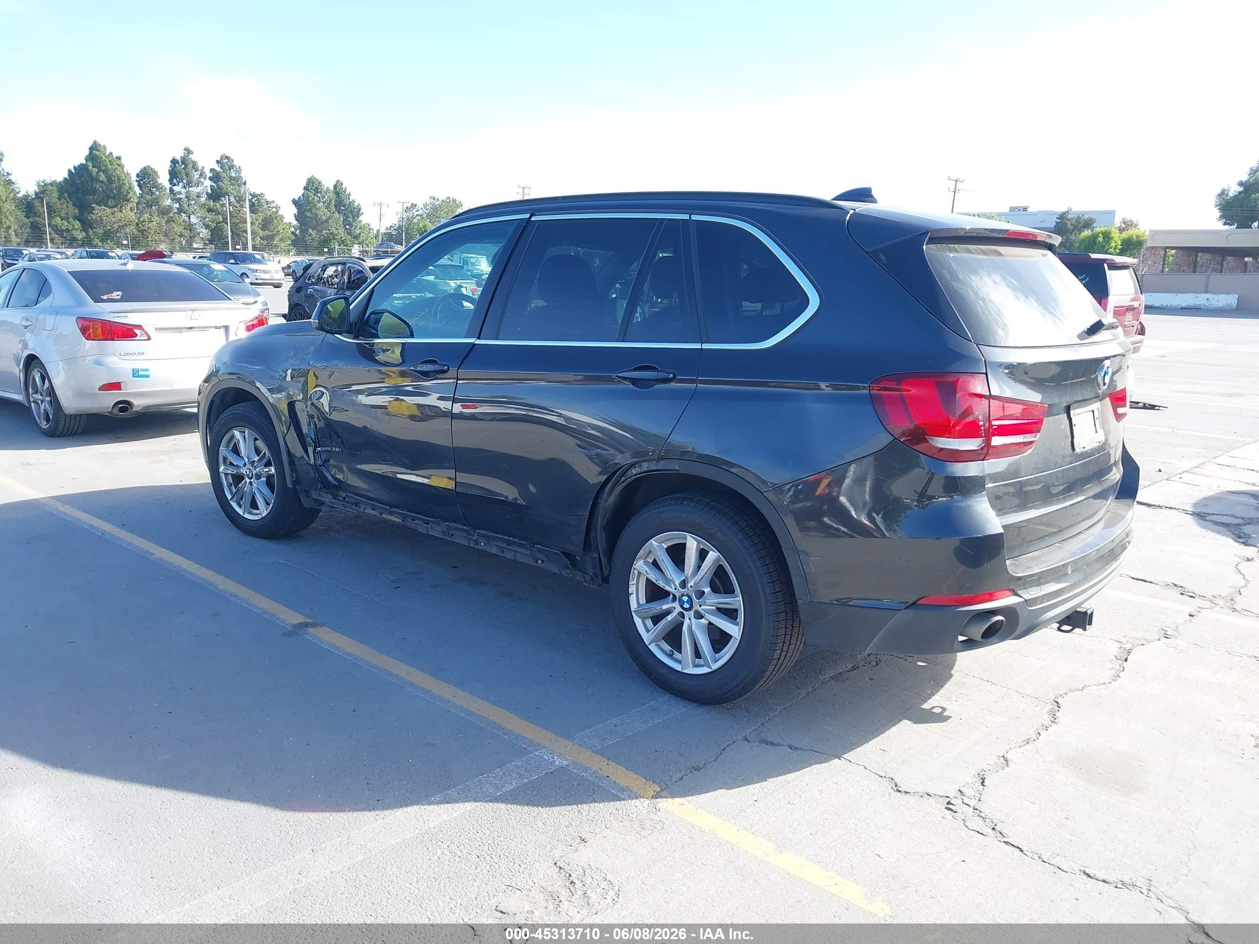 2015 Bmw X5 Xdrive35i Black vin: 5UXKR0C59F0P16831