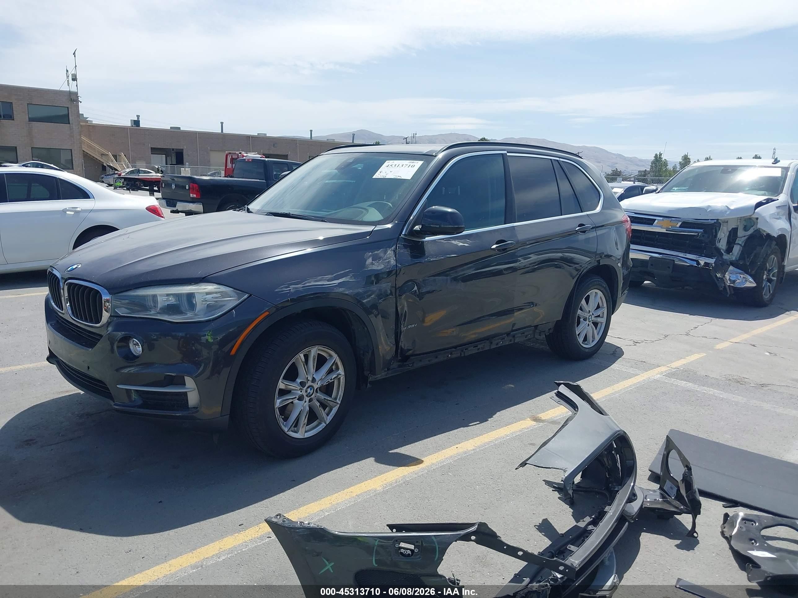 2015 Bmw X5 Xdrive35i Black vin: 5UXKR0C59F0P16831