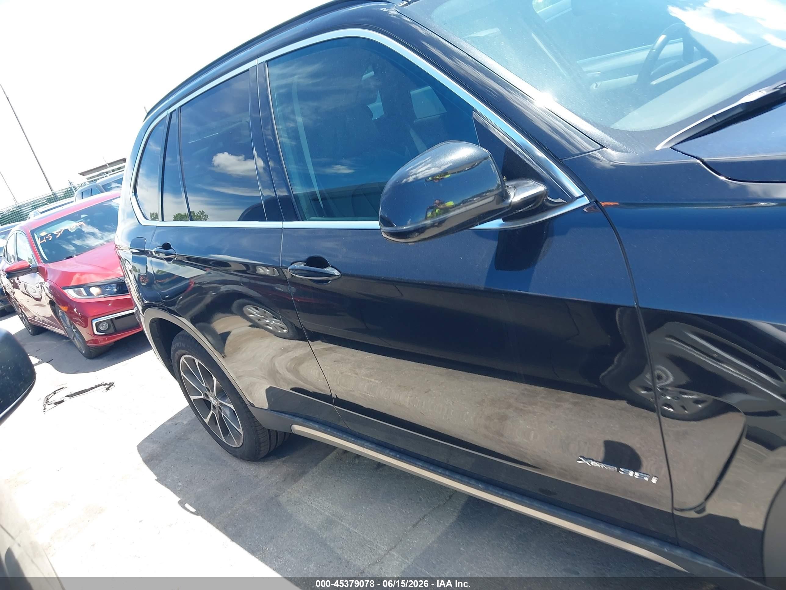 2015 Bmw X5 Xdrive35i Black vin: 5UXKR0C5XF0K57633