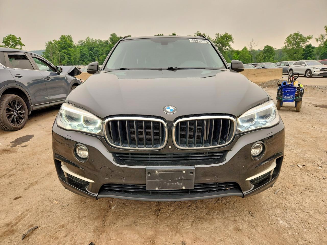 2015 Bmw X5 Xdrive35i Черный vin: 5UXKR0C5XF0K59642