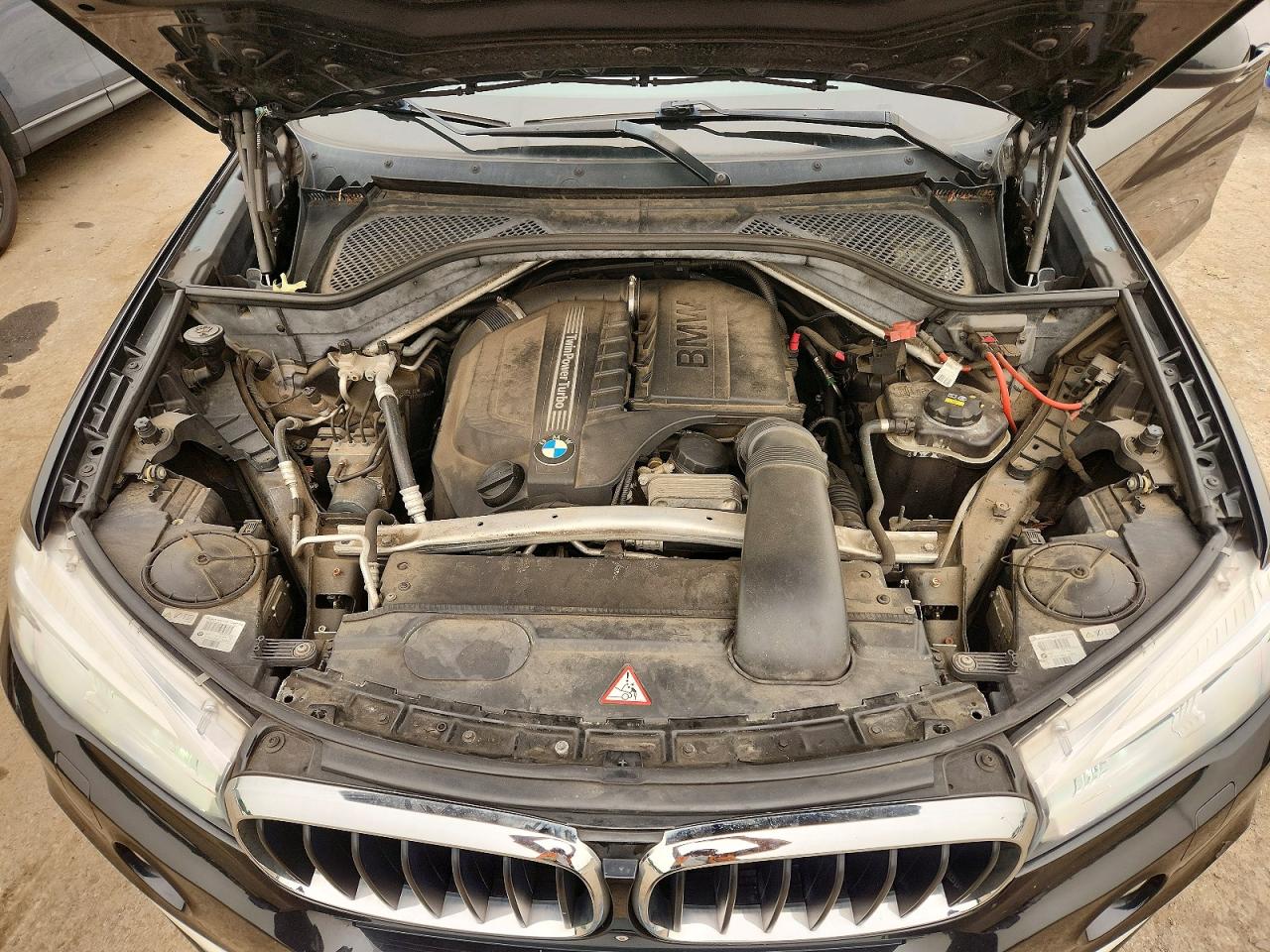 2015 Bmw X5 Xdrive35i Черный vin: 5UXKR0C5XF0K59642