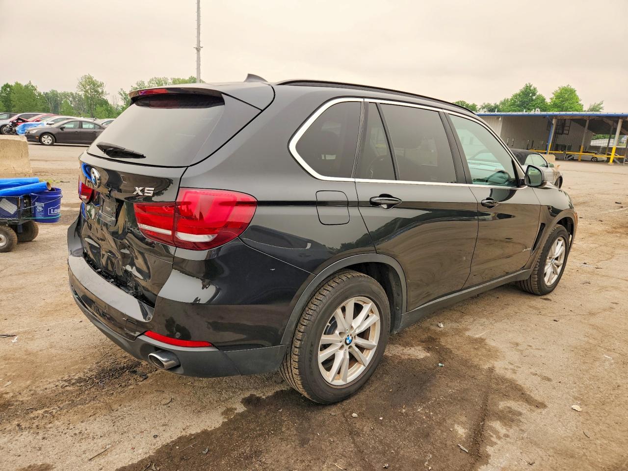 2015 Bmw X5 Xdrive35i Черный vin: 5UXKR0C5XF0K59642