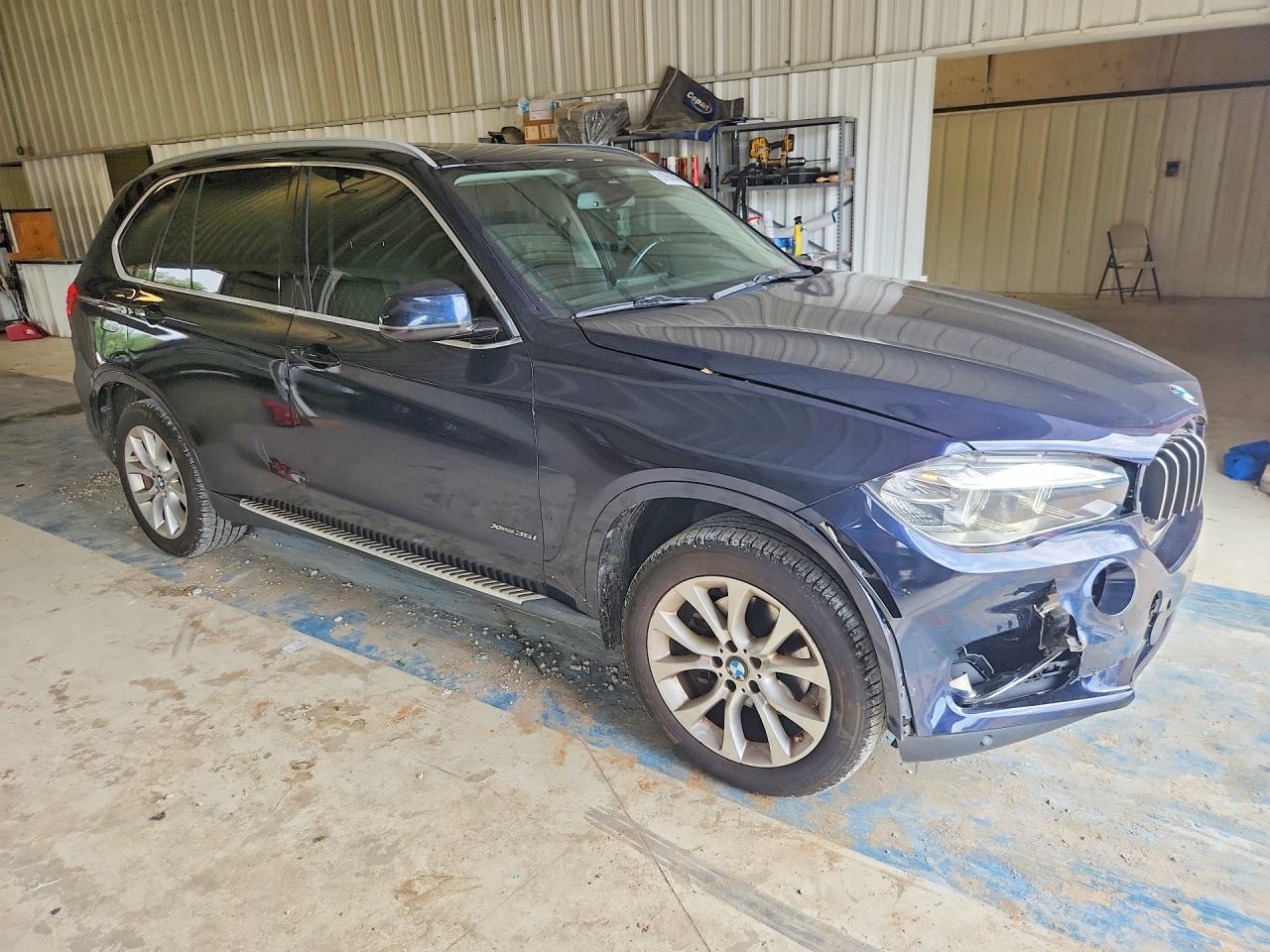 2015 Bmw X5 Xdrive35i Blue vin: 5UXKR0C5XF0K59883