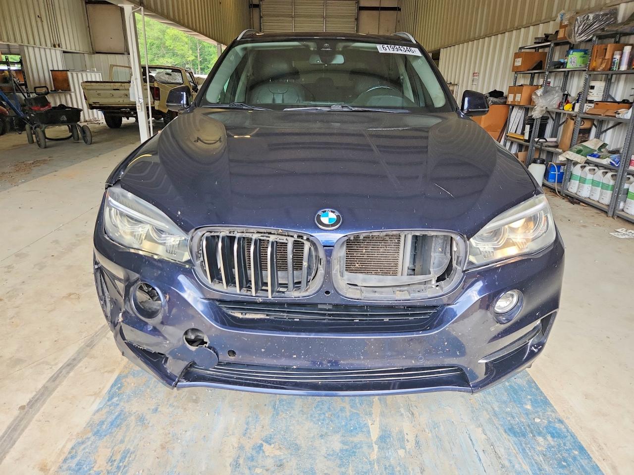 2015 Bmw X5 Xdrive35i Blue vin: 5UXKR0C5XF0K59883