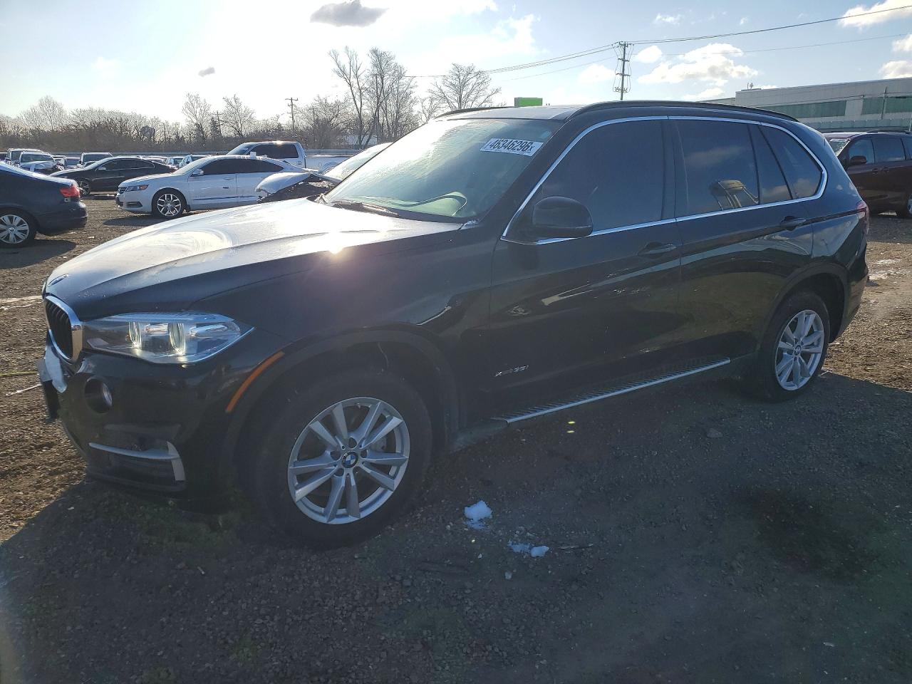 2015 Bmw X5 Xdrive35i Черный vin: 5UXKR0C5XF0K61343