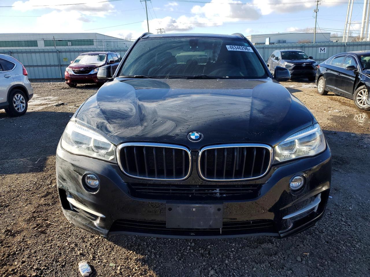 2015 Bmw X5 Xdrive35i Black vin: 5UXKR0C5XF0K61343