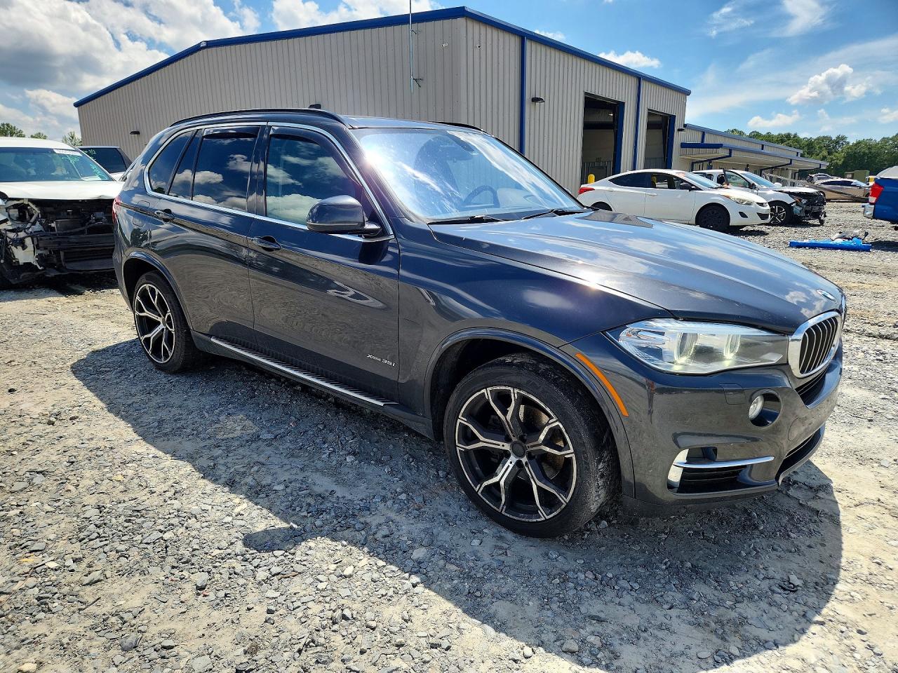 2015 Bmw X5 Xdrive35i Серый vin: 5UXKR0C5XF0K62573