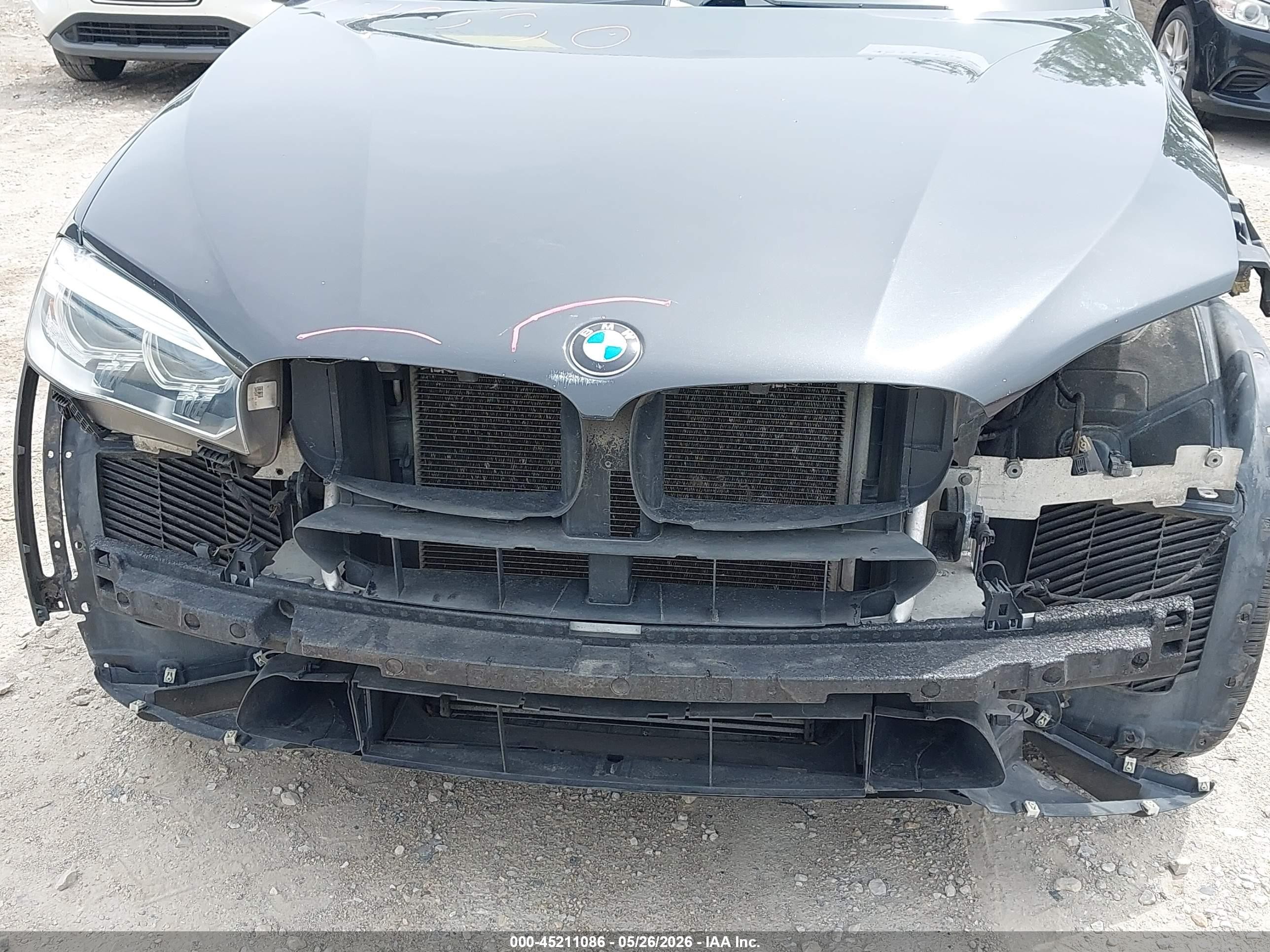 2015 Bmw X5 Xdrive35i Gray vin: 5UXKR0C5XF0K62783