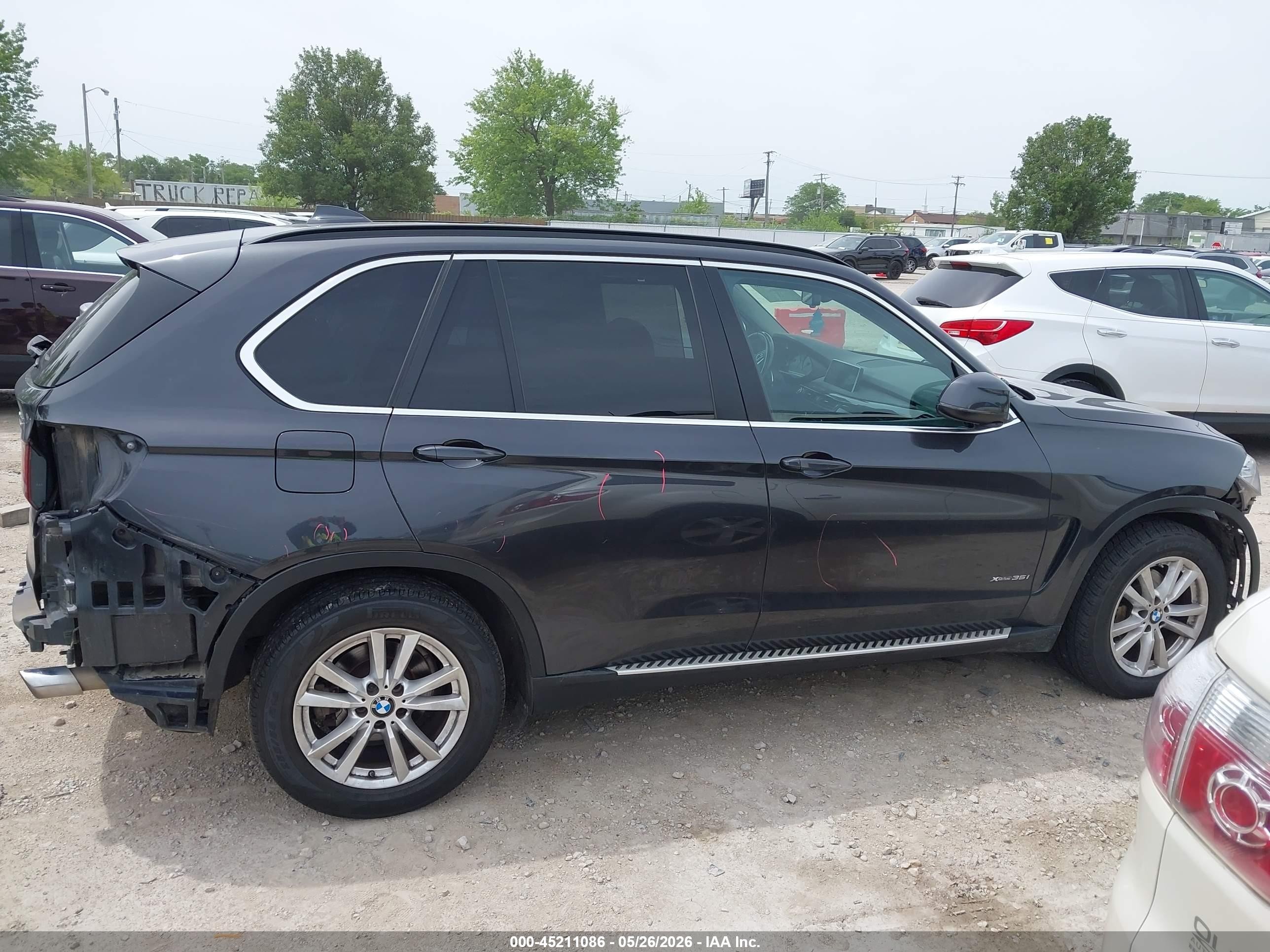 2015 Bmw X5 Xdrive35i Gray vin: 5UXKR0C5XF0K62783