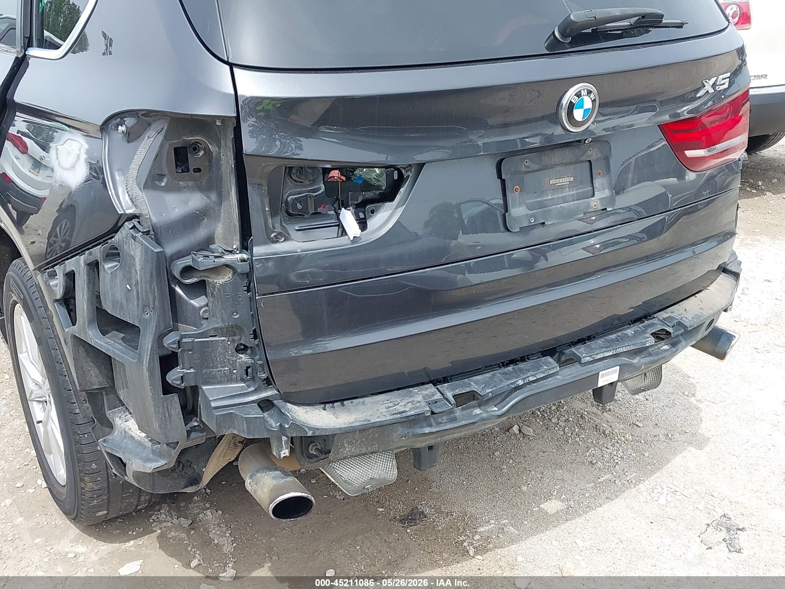 2015 Bmw X5 Xdrive35i Gray vin: 5UXKR0C5XF0K62783