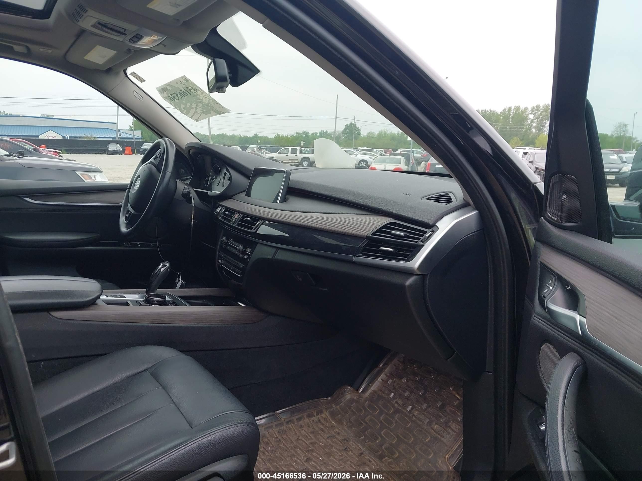 2015 Bmw X5 Xdrive35i Black vin: 5UXKR0C5XF0K63125
