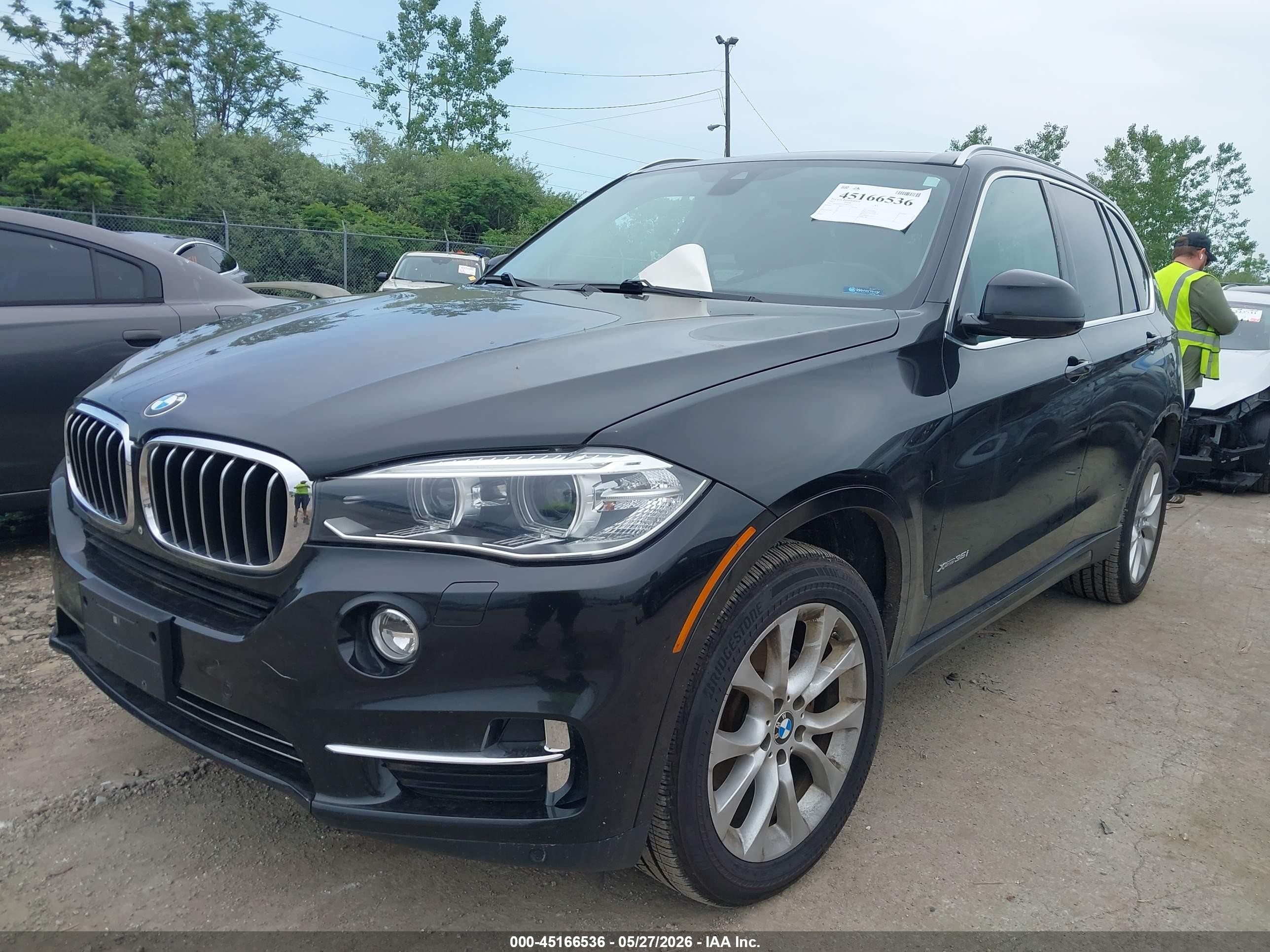 2015 Bmw X5 Xdrive35i Black vin: 5UXKR0C5XF0K63125