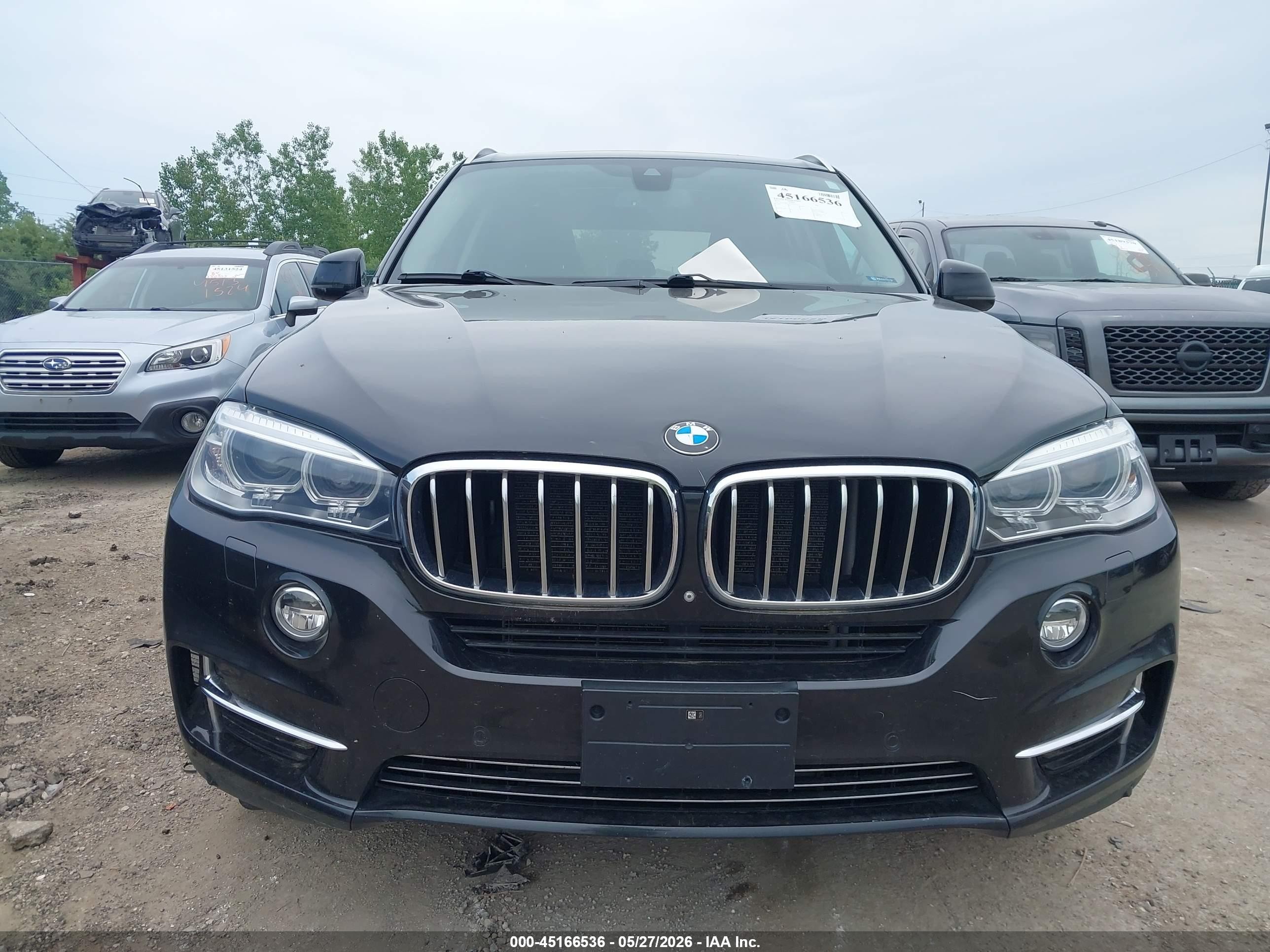 2015 Bmw X5 Xdrive35i Black vin: 5UXKR0C5XF0K63125