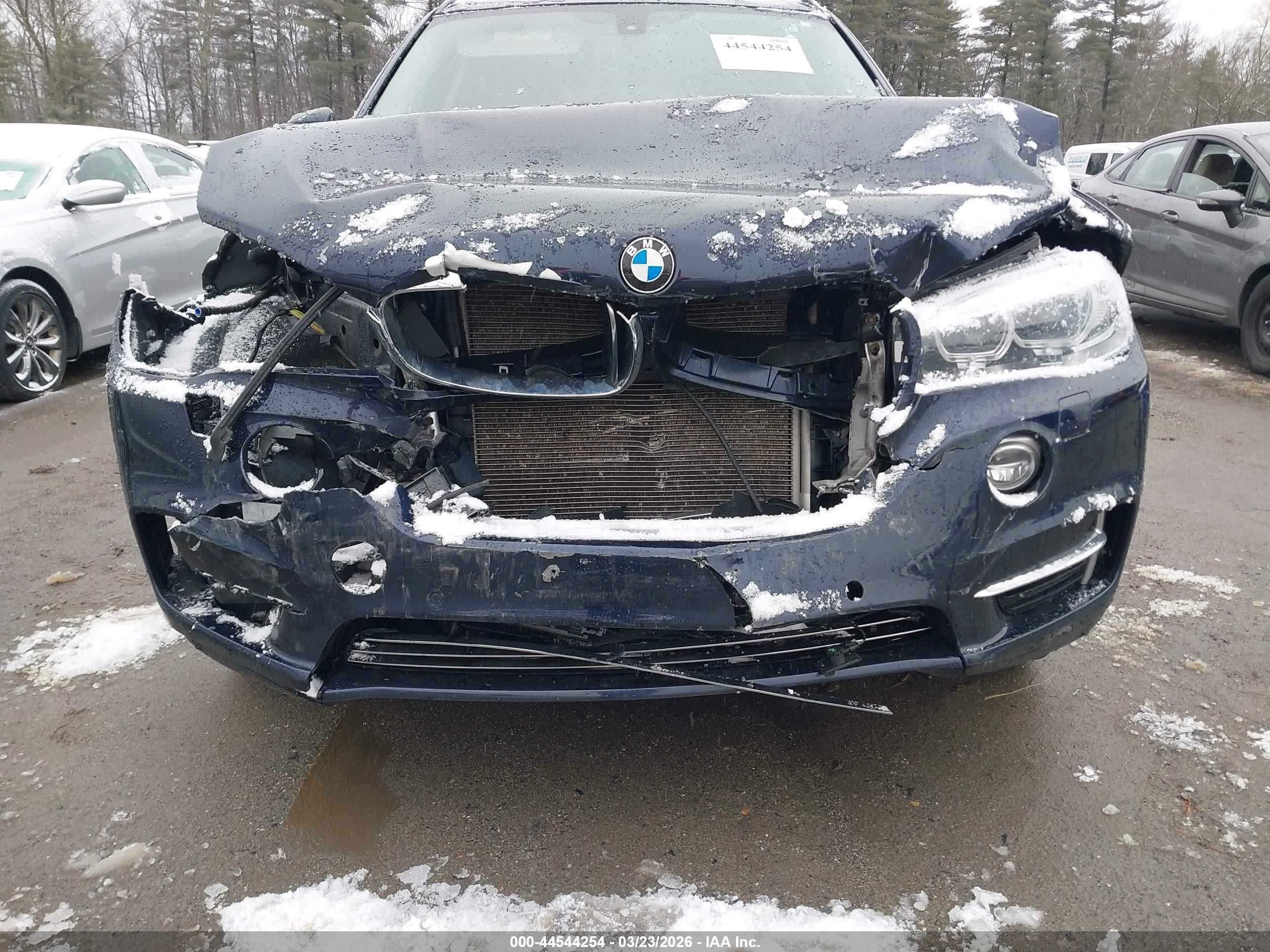 2015 Bmw X5 Xdrive35i Blue vin: 5UXKR0C5XF0K63691