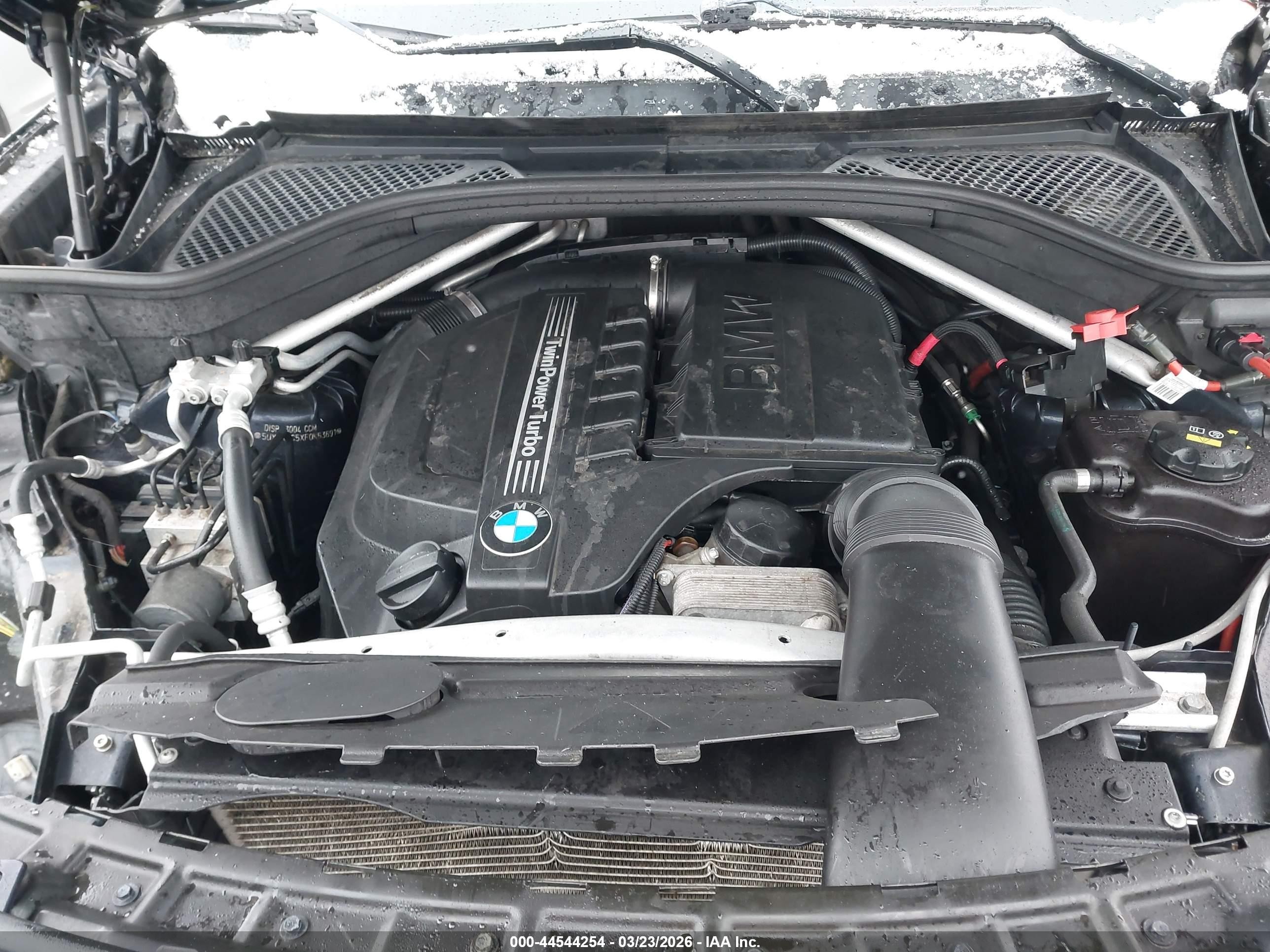 2015 Bmw X5 Xdrive35i Blue vin: 5UXKR0C5XF0K63691