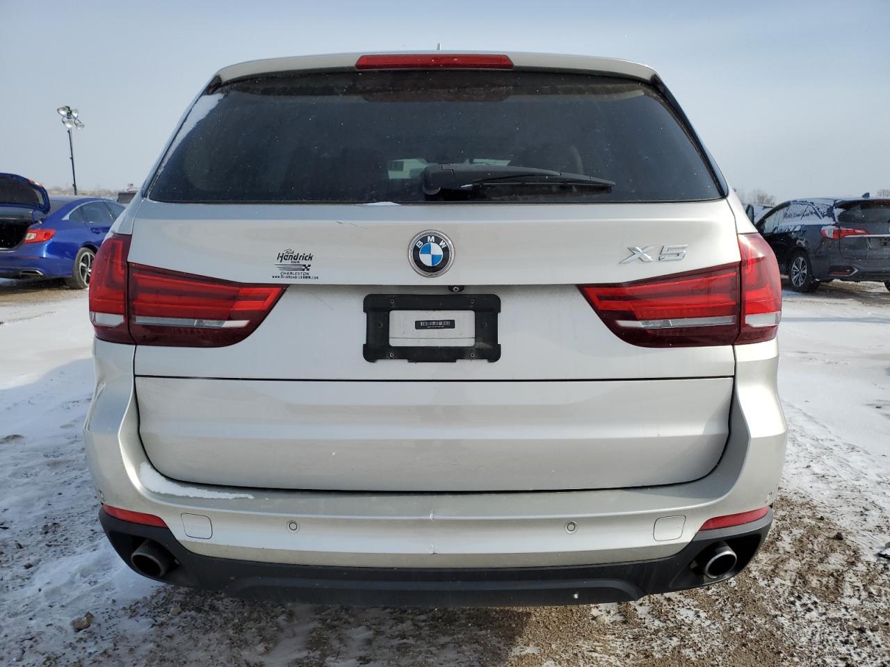 2015 Bmw X5 Xdrive35i Silver vin: 5UXKR0C5XF0K67448