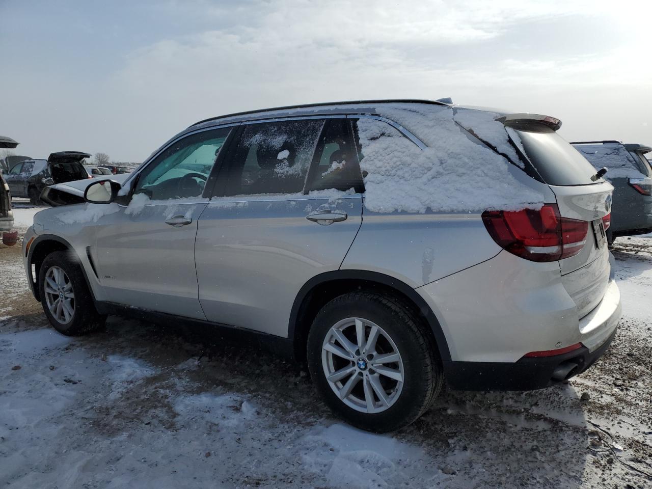 2015 Bmw X5 Xdrive35i Silver vin: 5UXKR0C5XF0K67448
