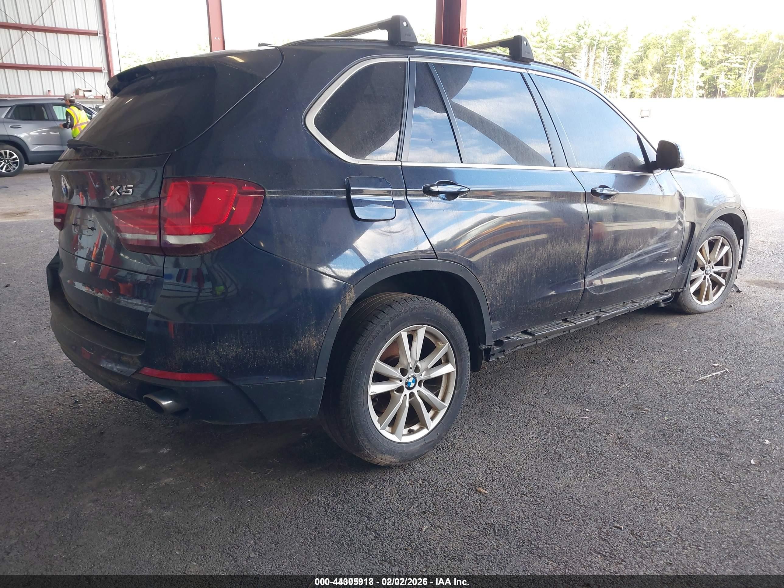 2015 Bmw X5 Xdrive35i Navy vin: 5UXKR0C5XF0K69071