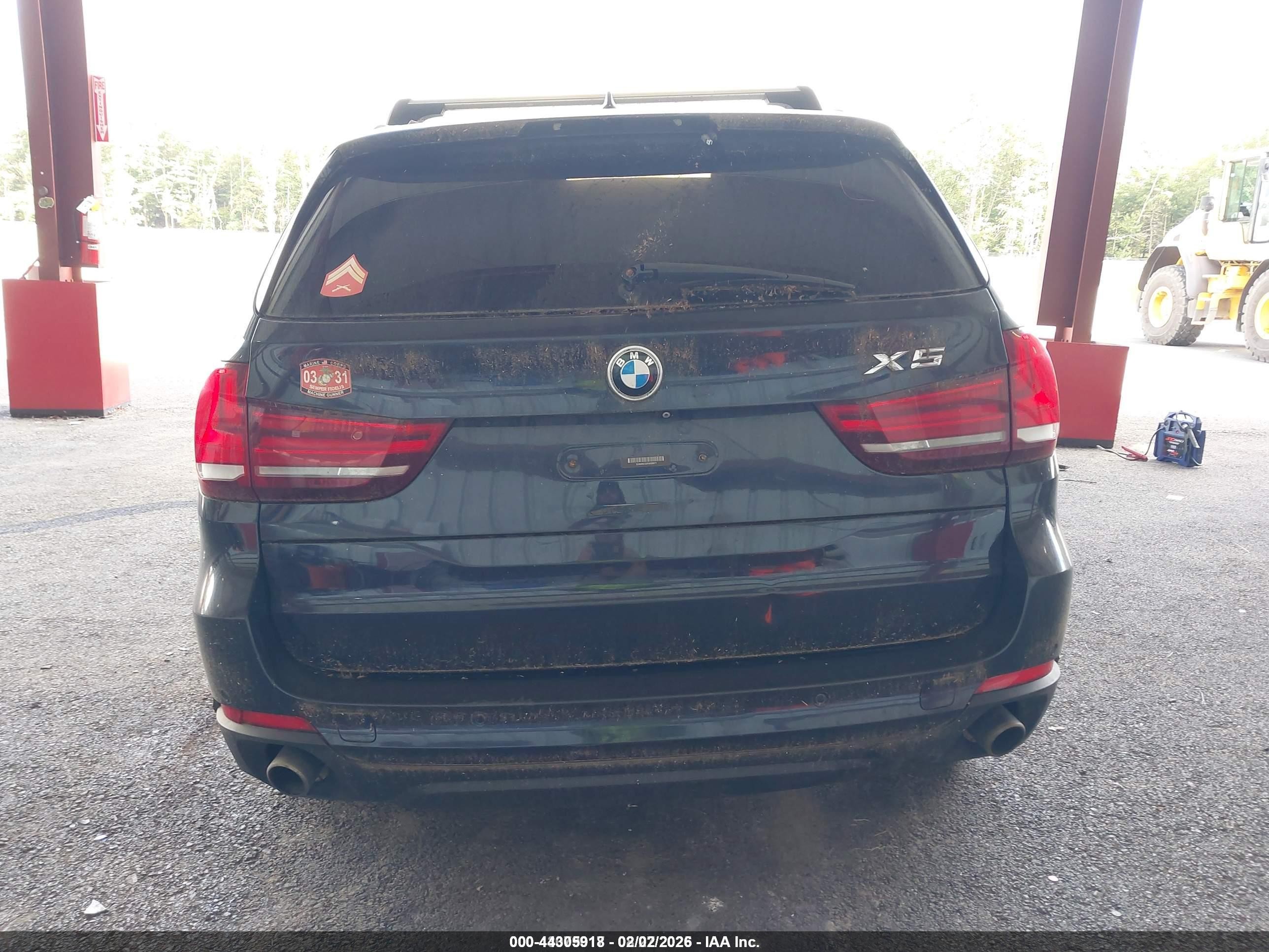 2015 Bmw X5 Xdrive35i Navy vin: 5UXKR0C5XF0K69071