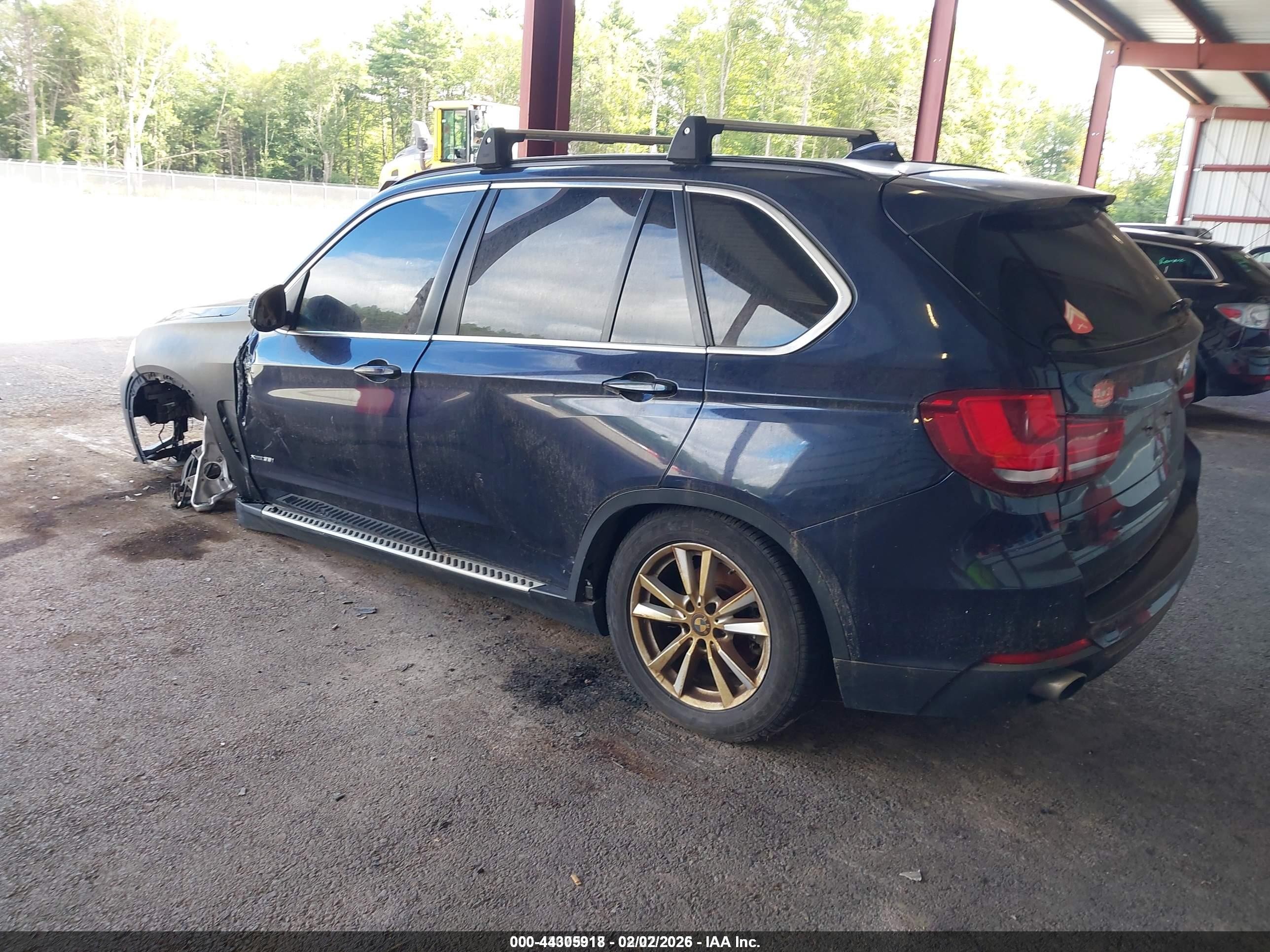 2015 Bmw X5 Xdrive35i Navy vin: 5UXKR0C5XF0K69071