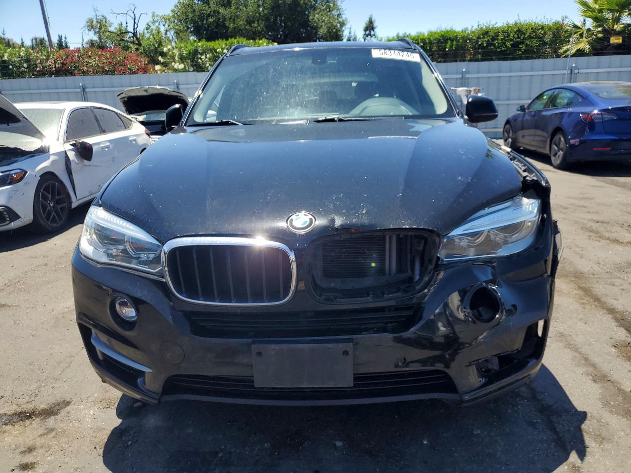 2015 Bmw X5 Xdrive35i Black vin: 5UXKR0C5XF0P00315