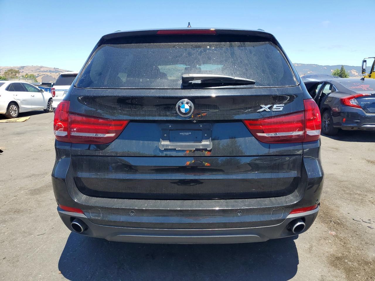 2015 Bmw X5 Xdrive35i Black vin: 5UXKR0C5XF0P00315