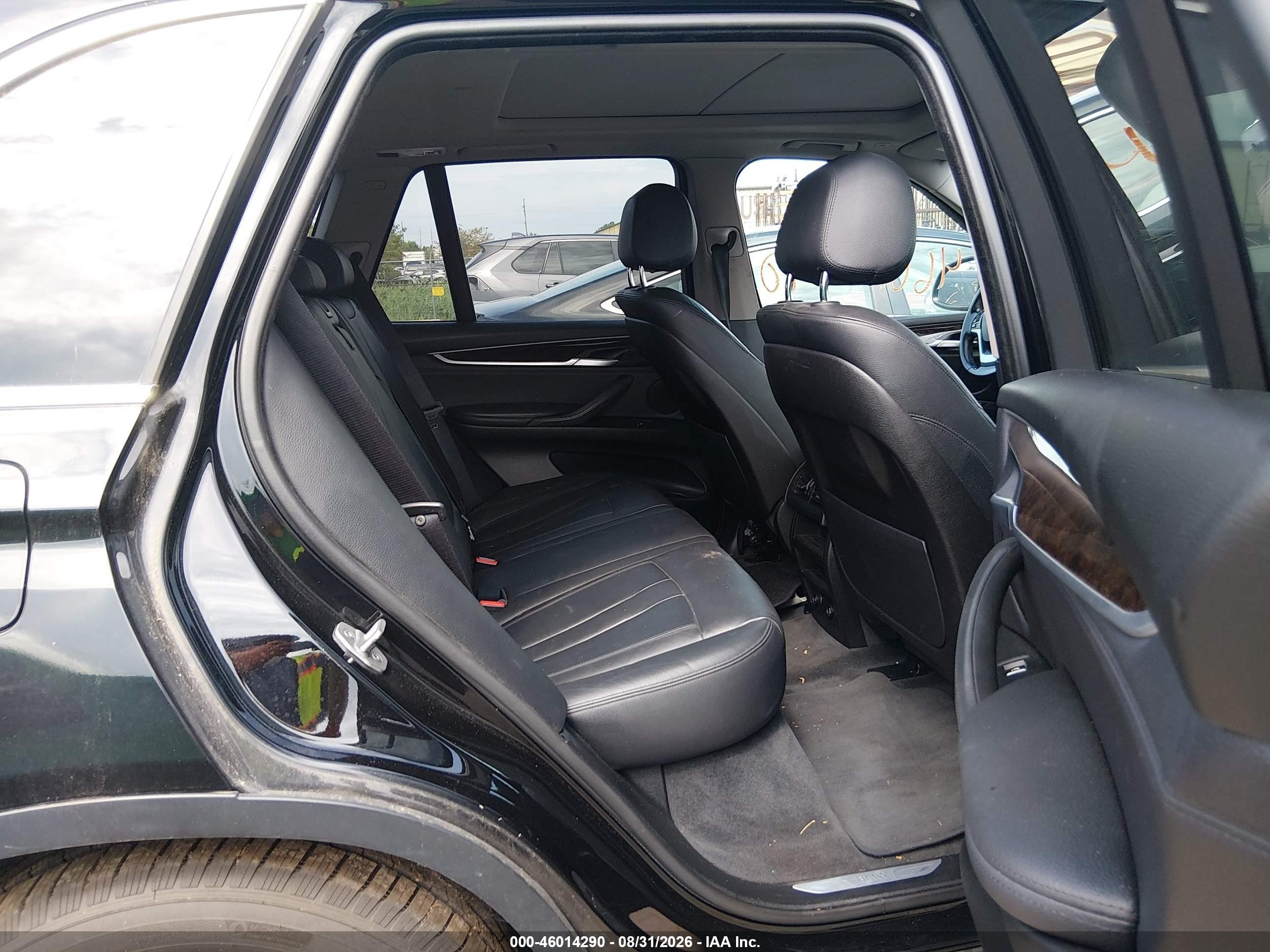 2015 Bmw X5 Xdrive35i Black vin: 5UXKR0C5XF0P01593