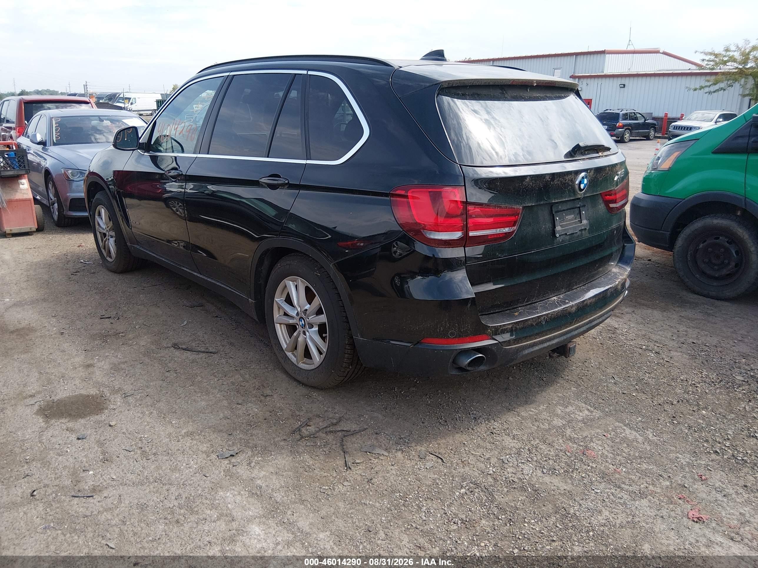 2015 Bmw X5 Xdrive35i Black vin: 5UXKR0C5XF0P01593