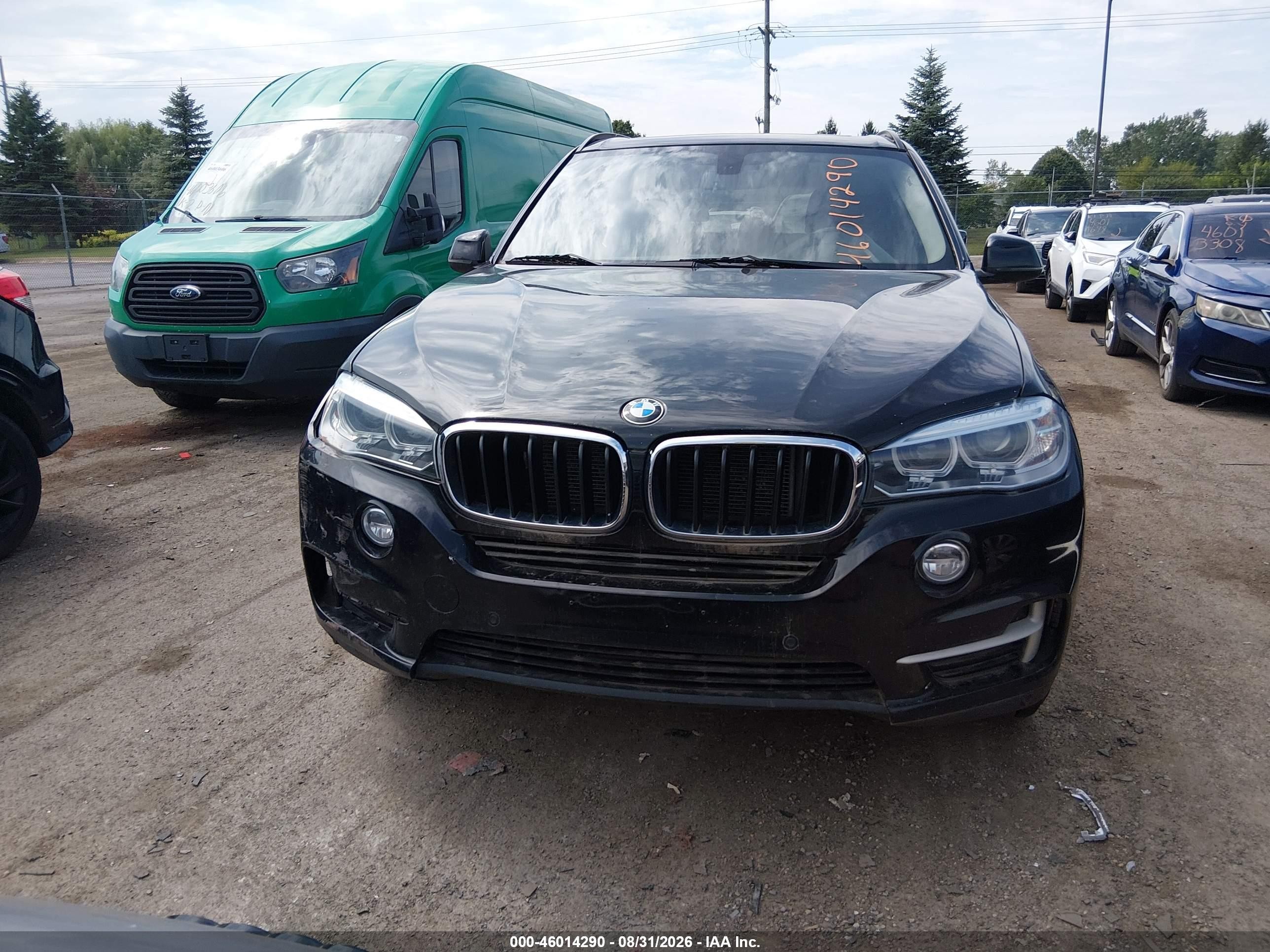 2015 Bmw X5 Xdrive35i Black vin: 5UXKR0C5XF0P01593