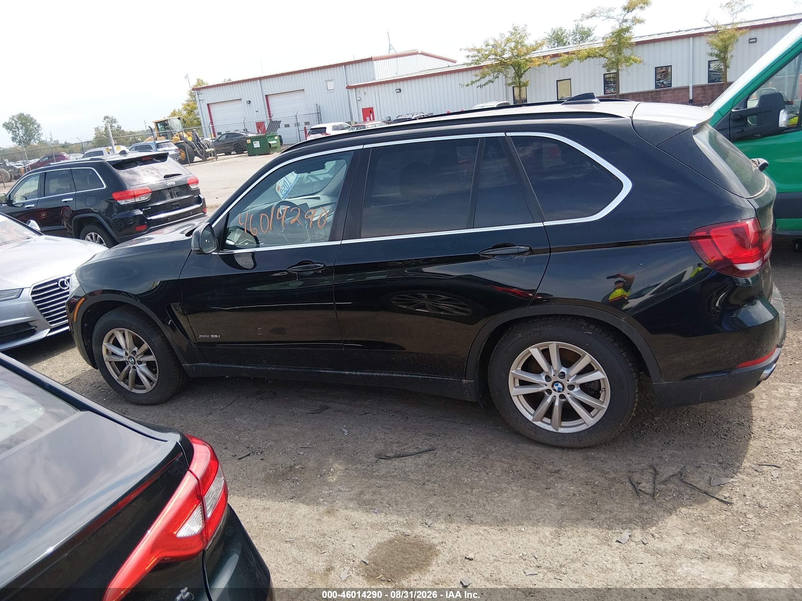 2015 Bmw X5 Xdrive35i Black vin: 5UXKR0C5XF0P01593