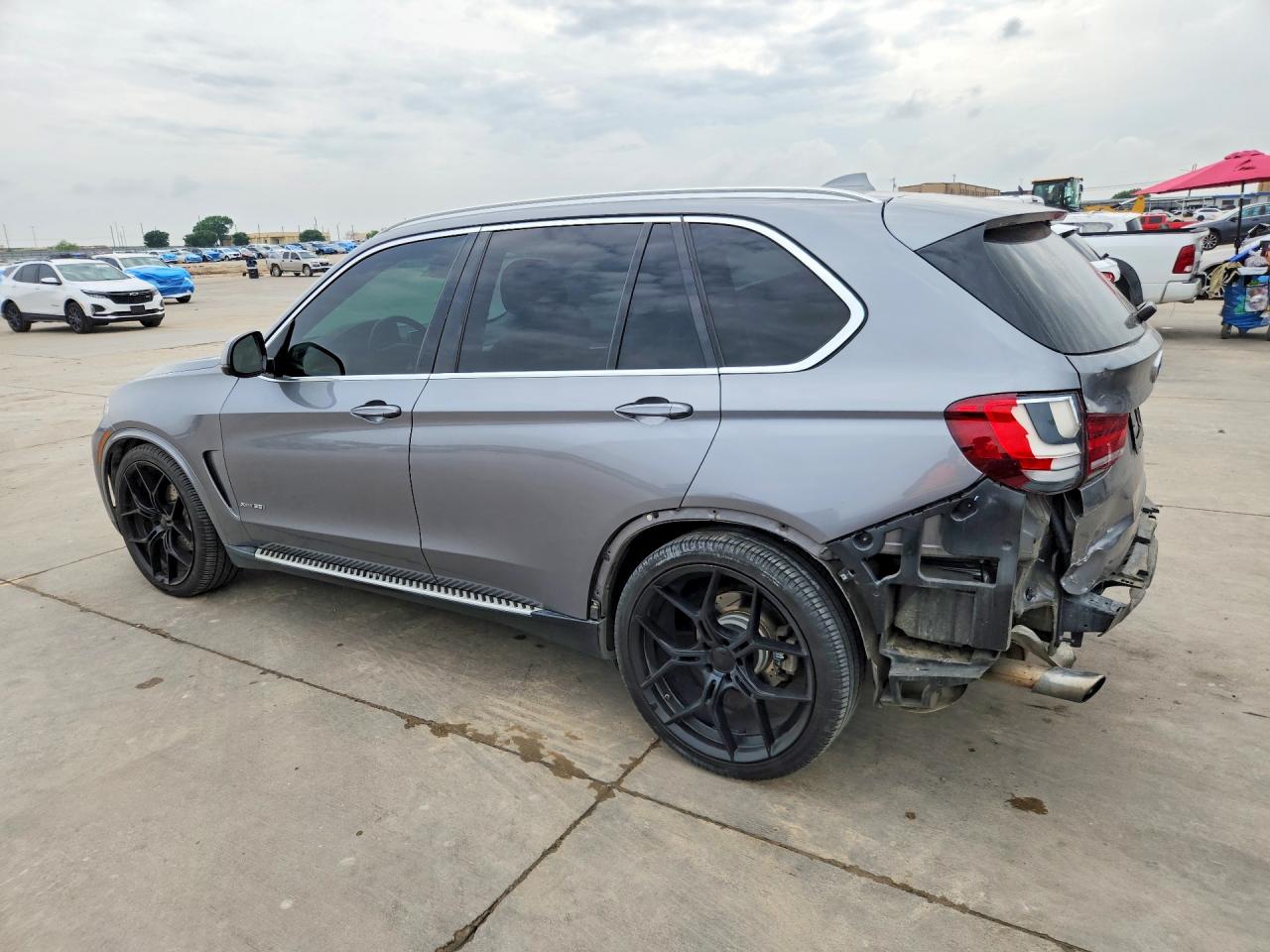 2015 Bmw X5 Xdrive35i Gray vin: 5UXKR0C5XF0P04641